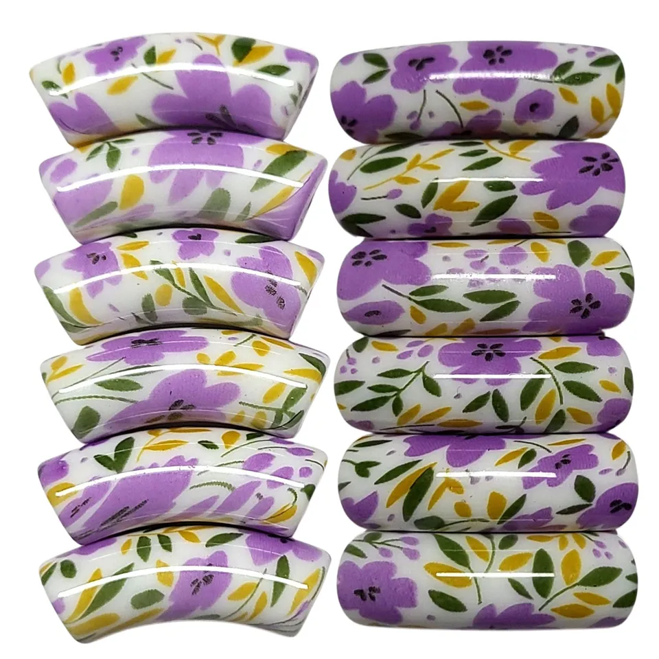 Artshop Tubes Design 1008 tube fleurs violet x1