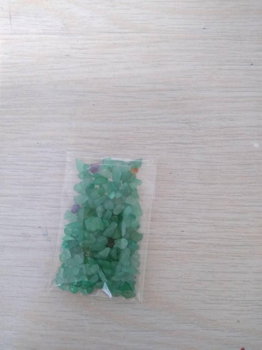 Gingerlily Chips rubis zoisite naturel non percé 20g