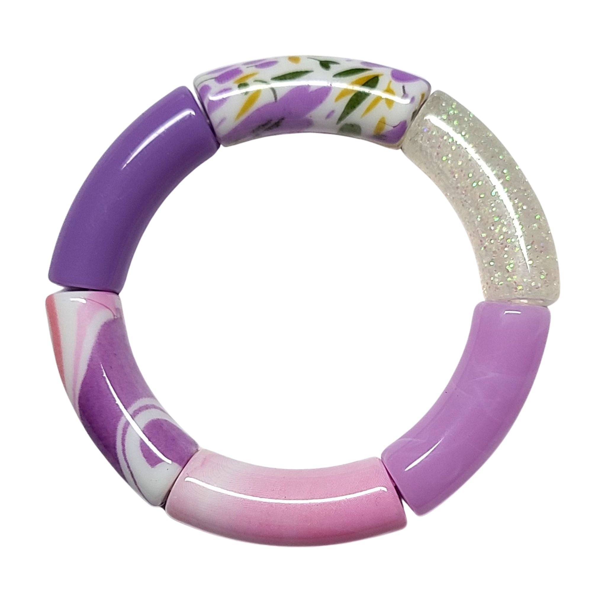 Artshop Tubes Design 1008 tube fleurs violet x1