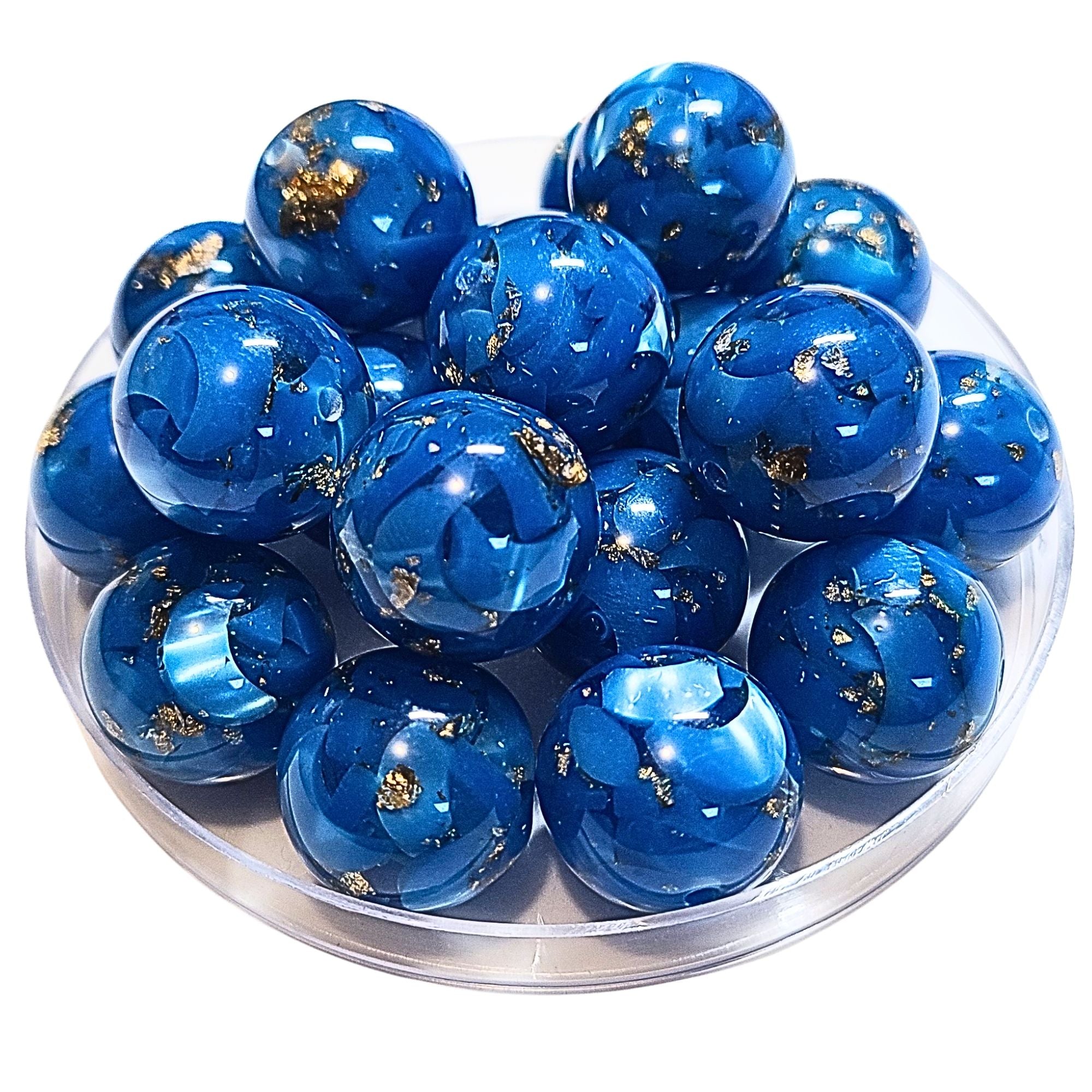 ARTSHOP Boules 20MM 317 perle bleu murano x1