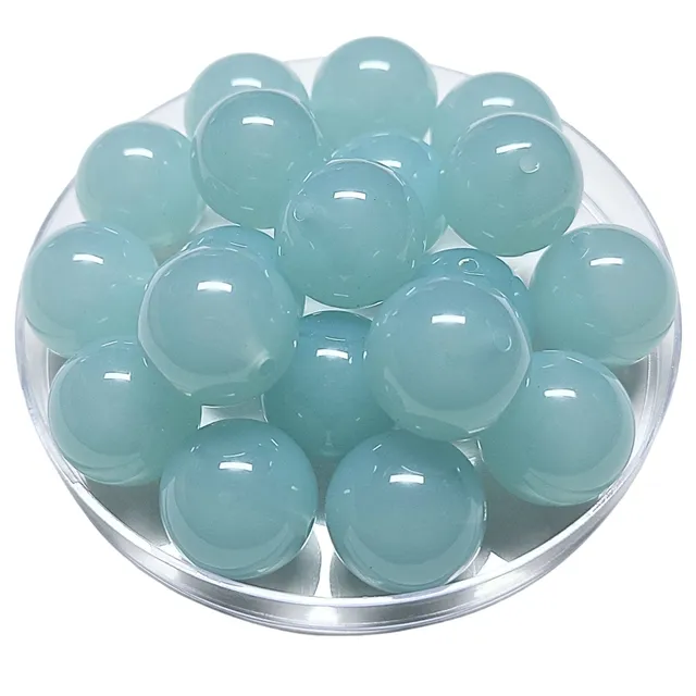 Artshop Boules 20MM 109 perles acryliques menthe glacial x10