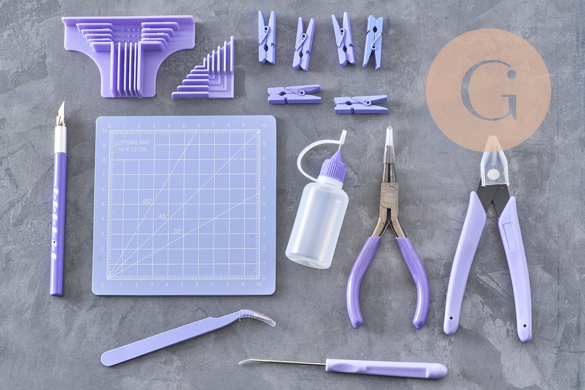 Gingerlily G11083 kit outils débutant bijoux DIY 15 pièces