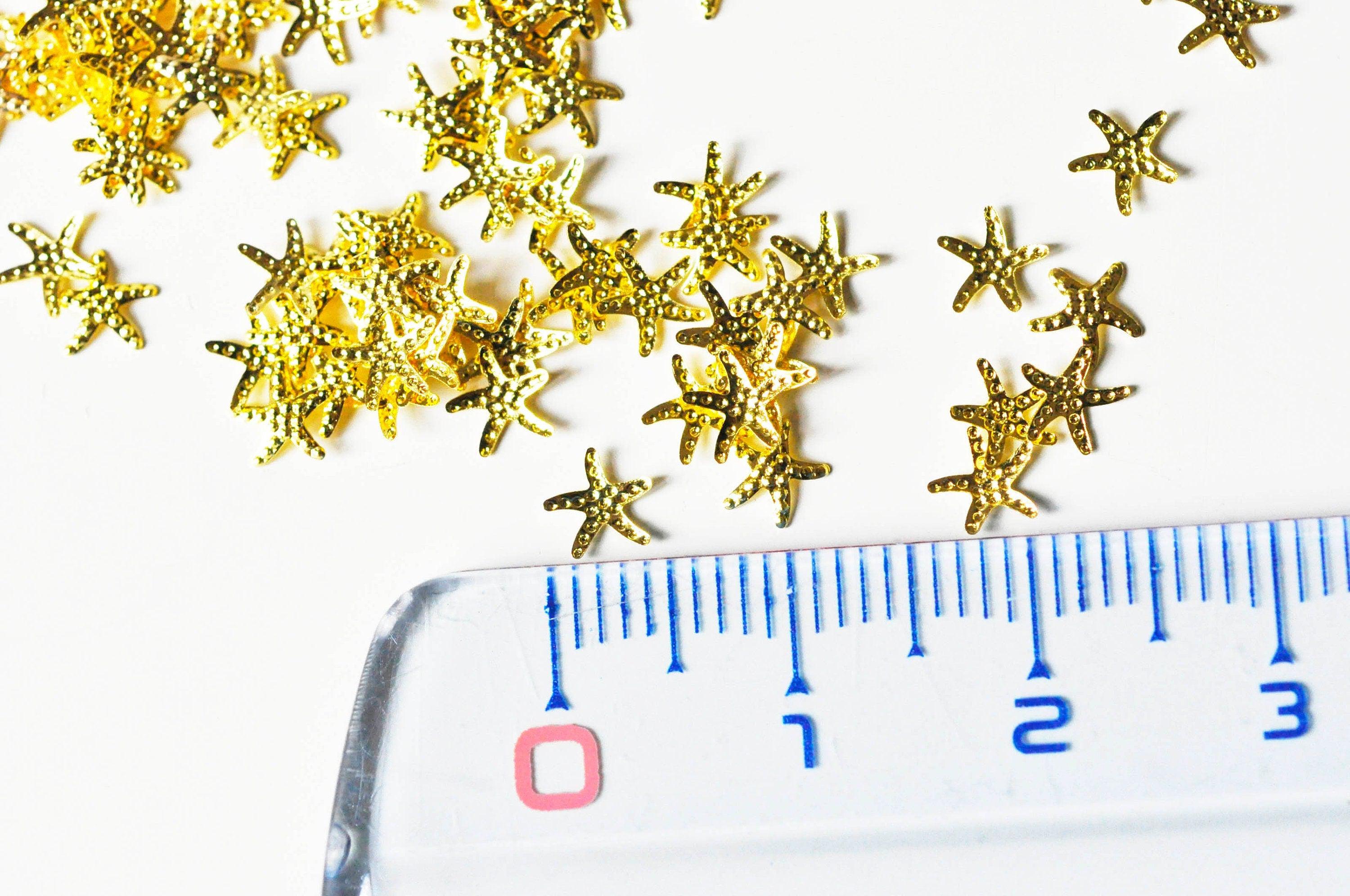 Gingerlily G4227 charms étoile mer dorés 5mm x200
