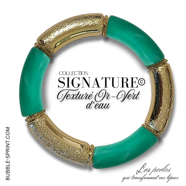 ARTSHOP Signature Vert d’eau bracelet acrylique kit vert d’eau