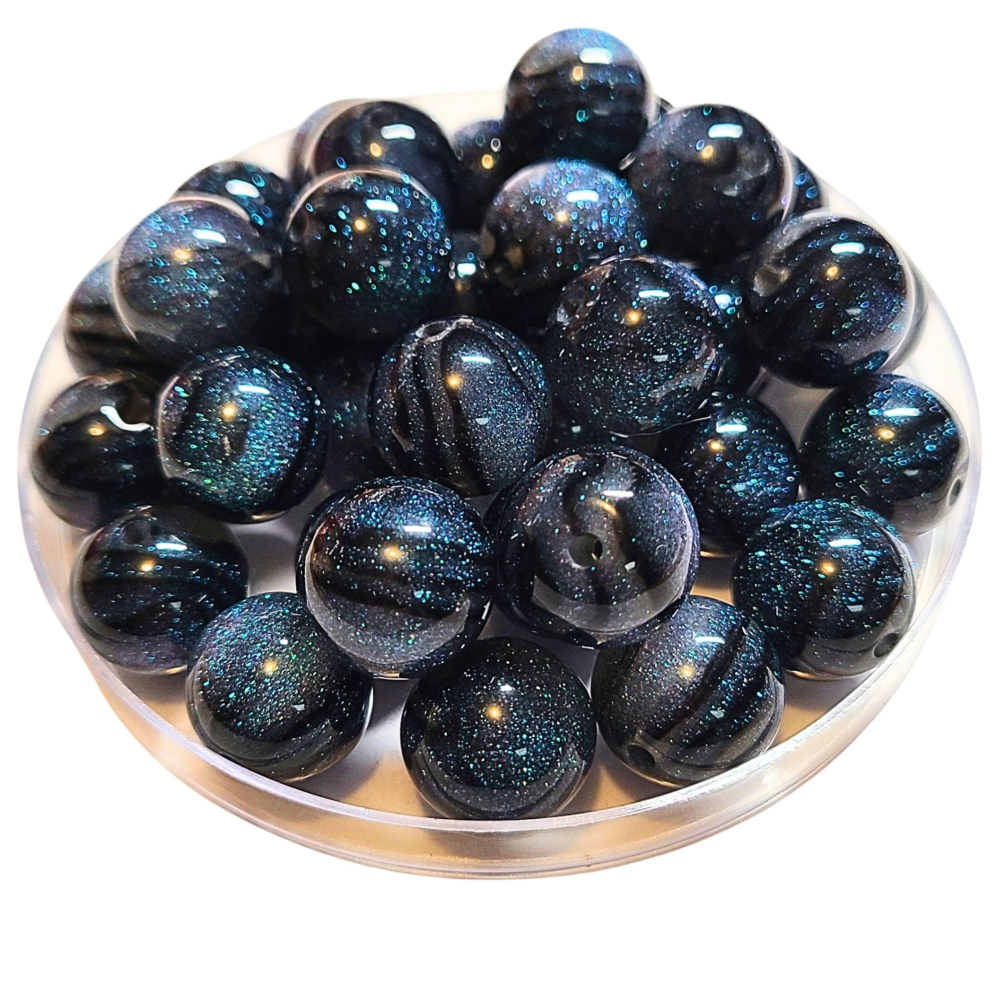 ARTSHOP Boules Glitters 311 perle bleu nuit x1
