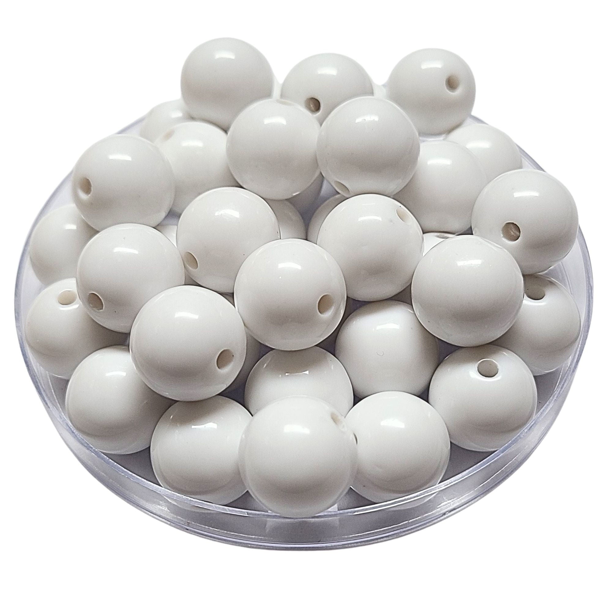 ARTSHOP Boules 16MM 137 perle acrylique blanc x15