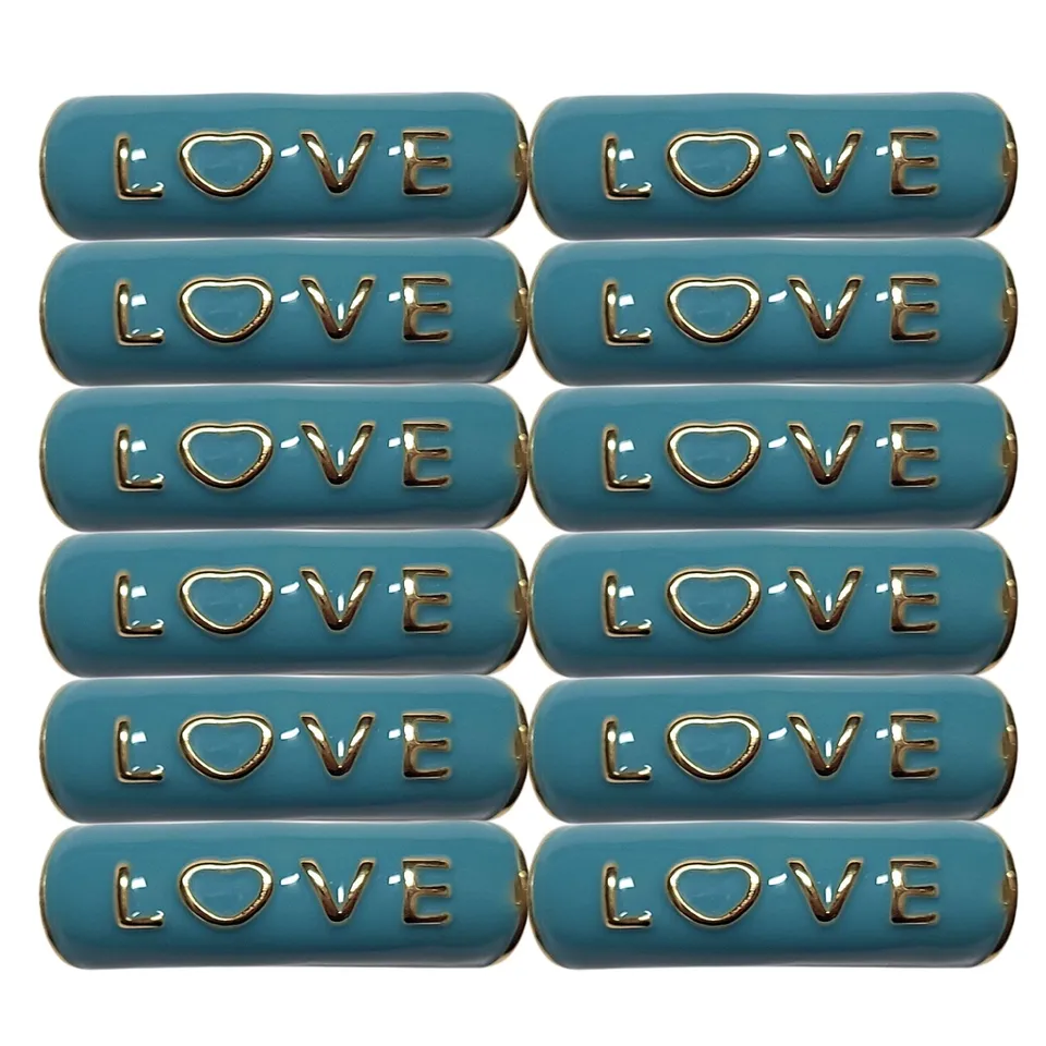 ARTSHOP 332 Tube LOVE Canard émaillé 12 mm x6