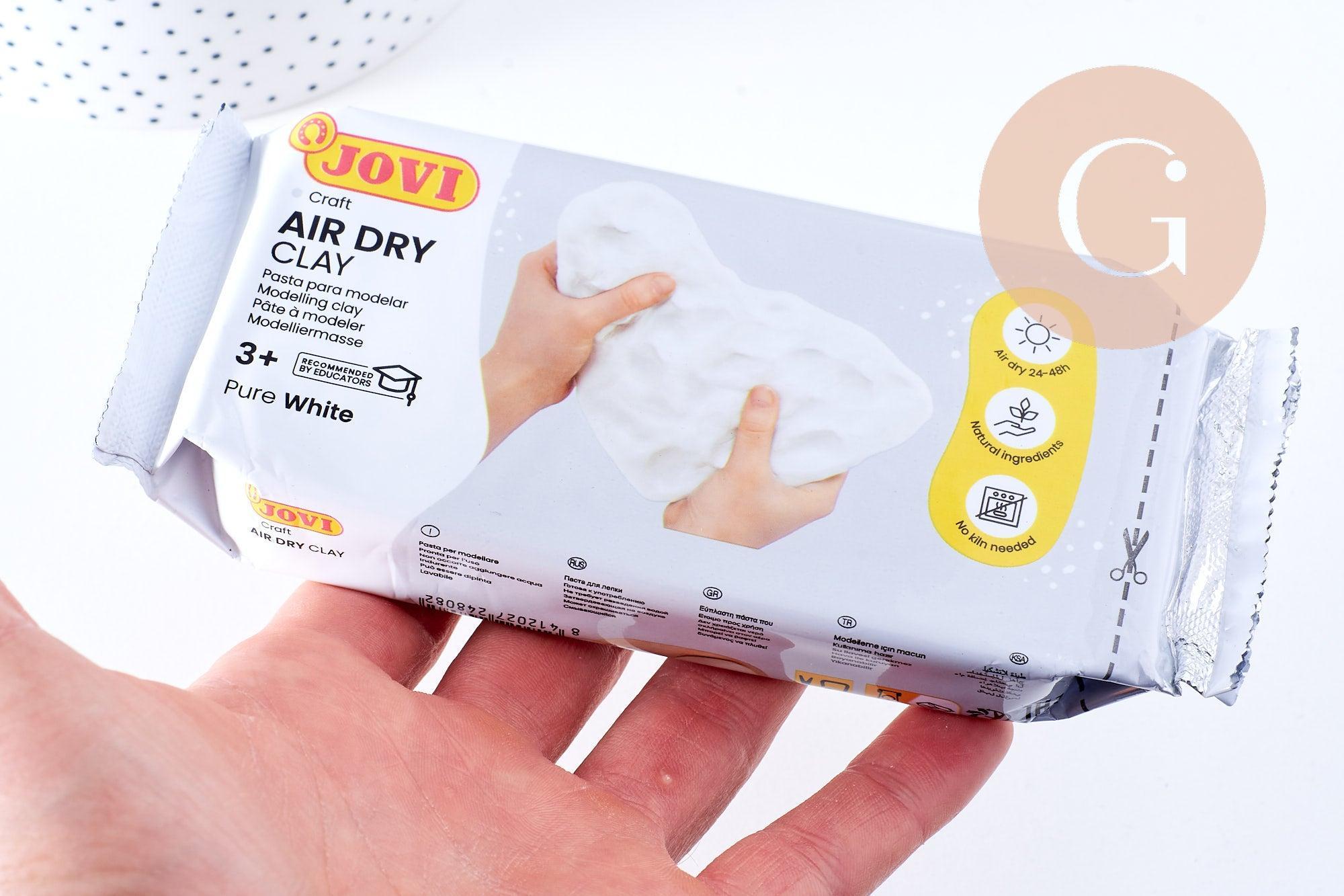 Gingerlily Pâte polymère G10636 argile autodurcissante blanche 250g