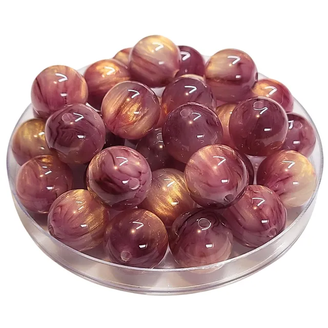 ARTSHOP 352 Prune boules acryliques 16MM x1 boule