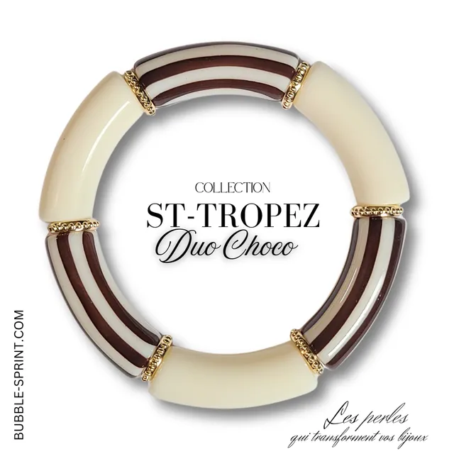 ARTSHOP ST-TROPEZ Duo Choco bracelet kit à faire