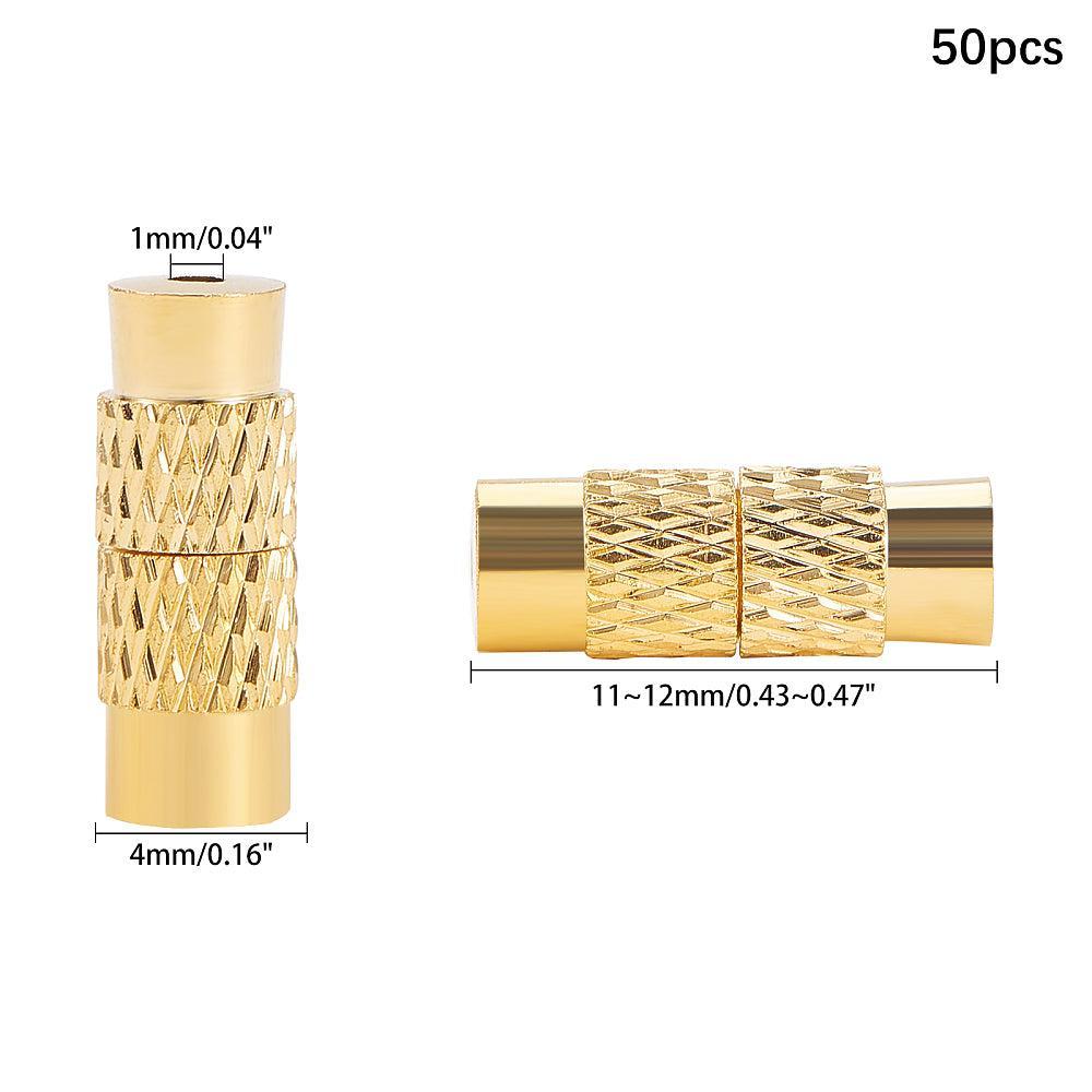Gingerlily Apprêts fermoir à visser laiton doré 12mm x5