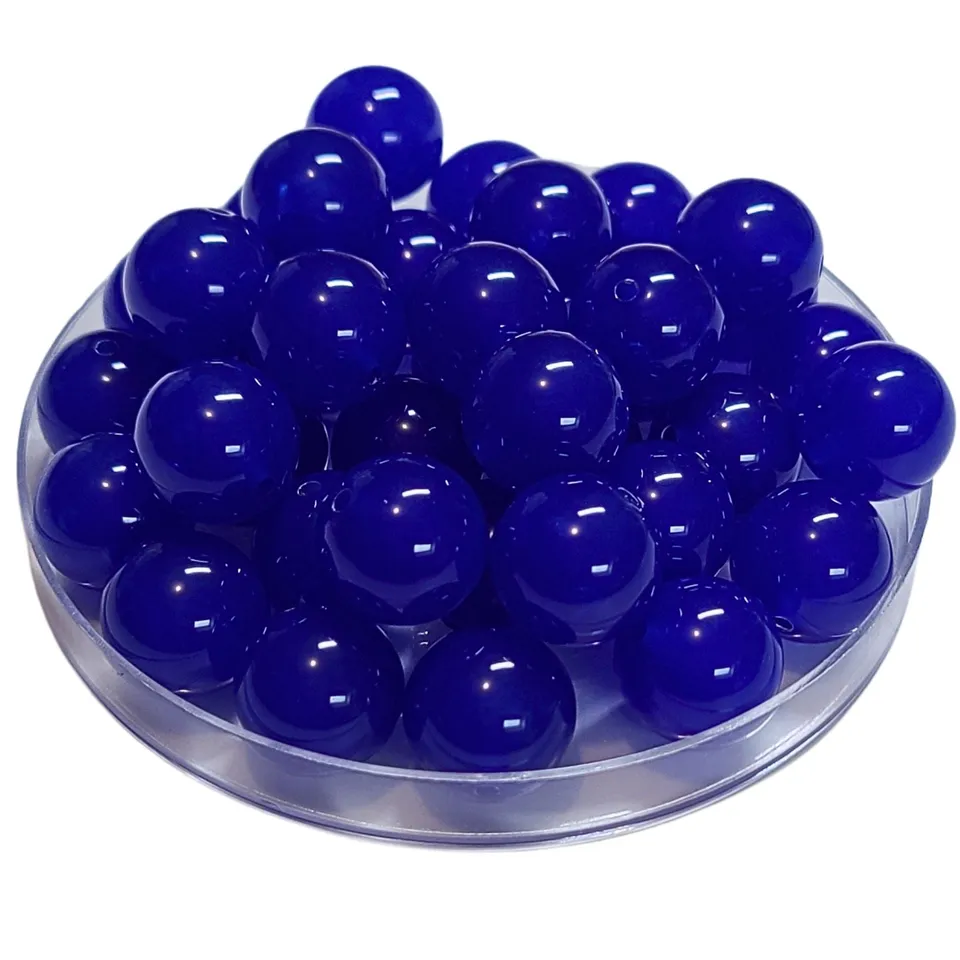 ARTSHOP Boules 16MM 405 perles acrylique bleu roi x15