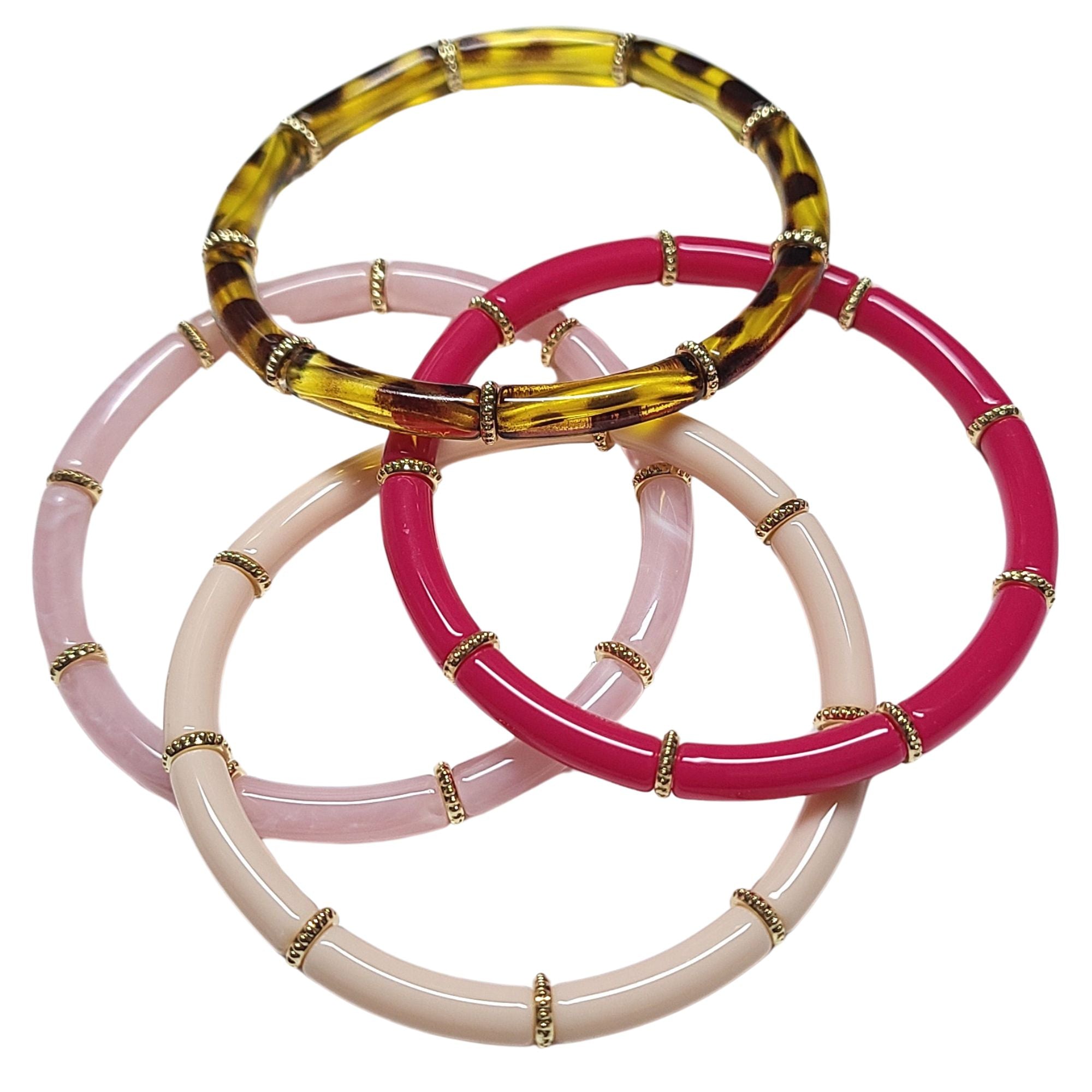 ARTSHOP TINY Tubes 52 tiny tube roses des sables marbré 5MM