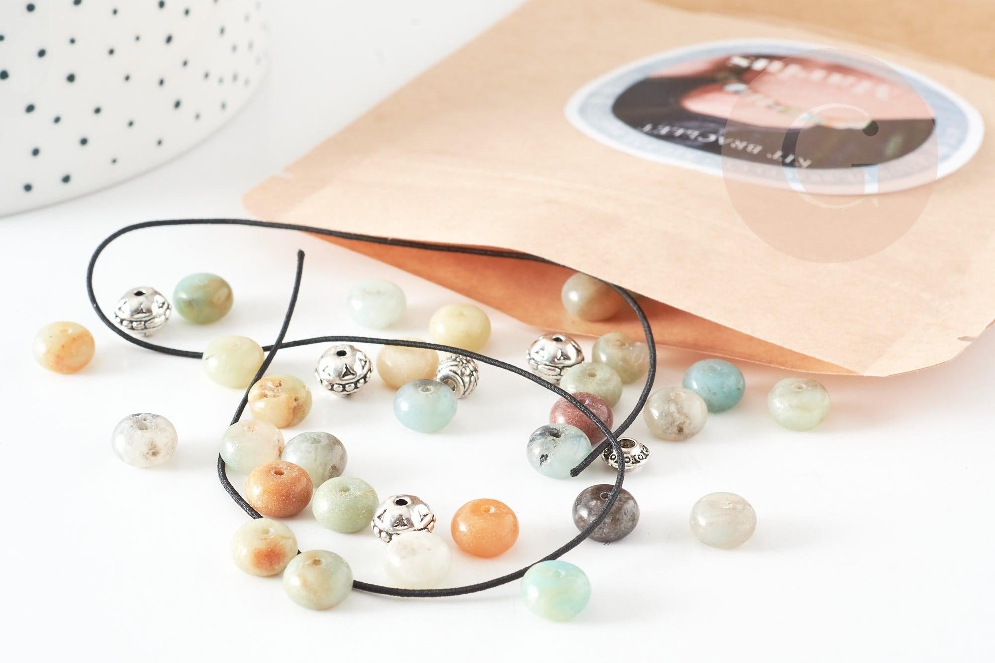 Gingerlily Kit bracelet homme amazonite MARIUS G9175