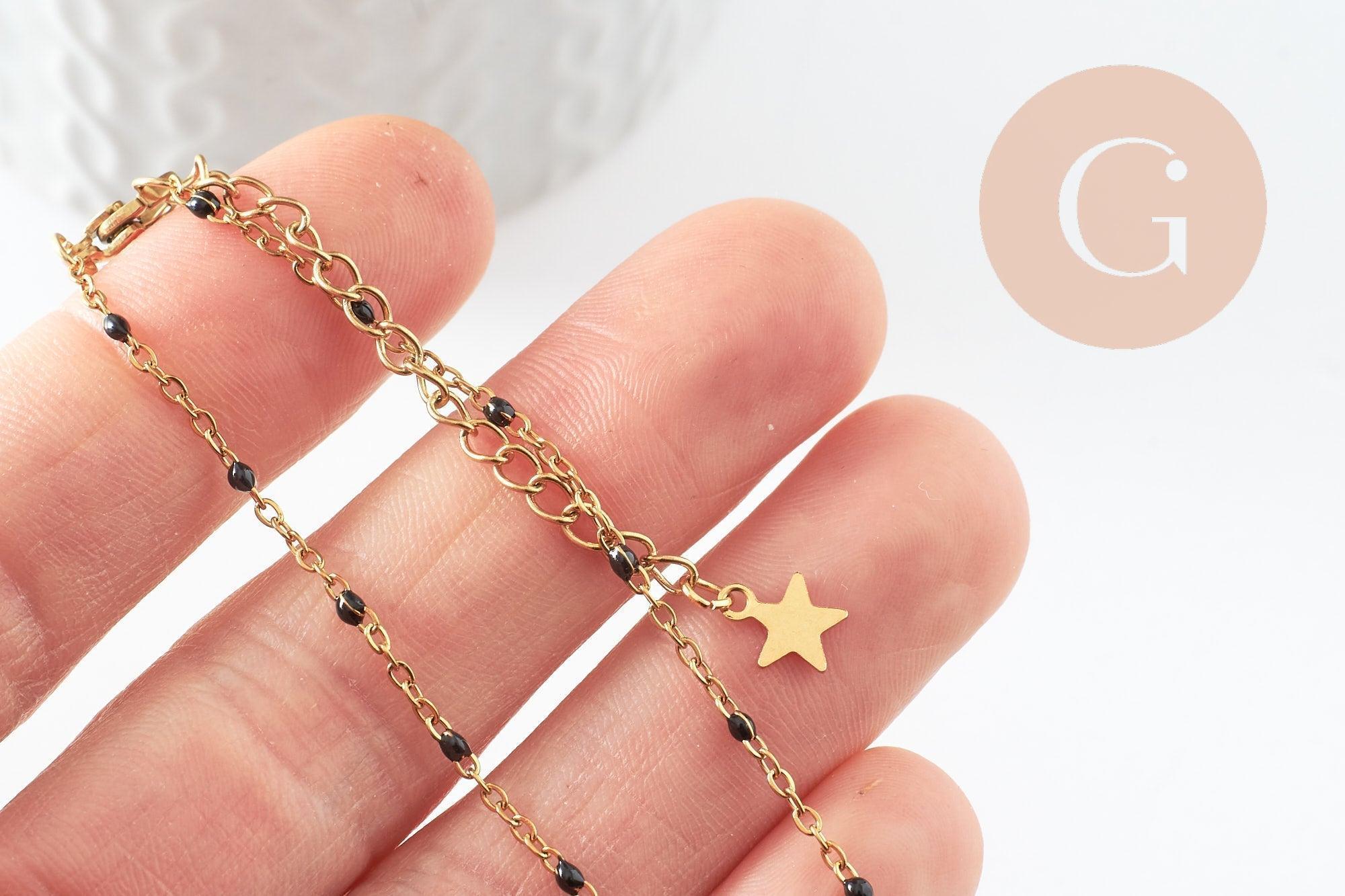 Gingerlily G9594 base bracelet satellite doré 16,5cm x1