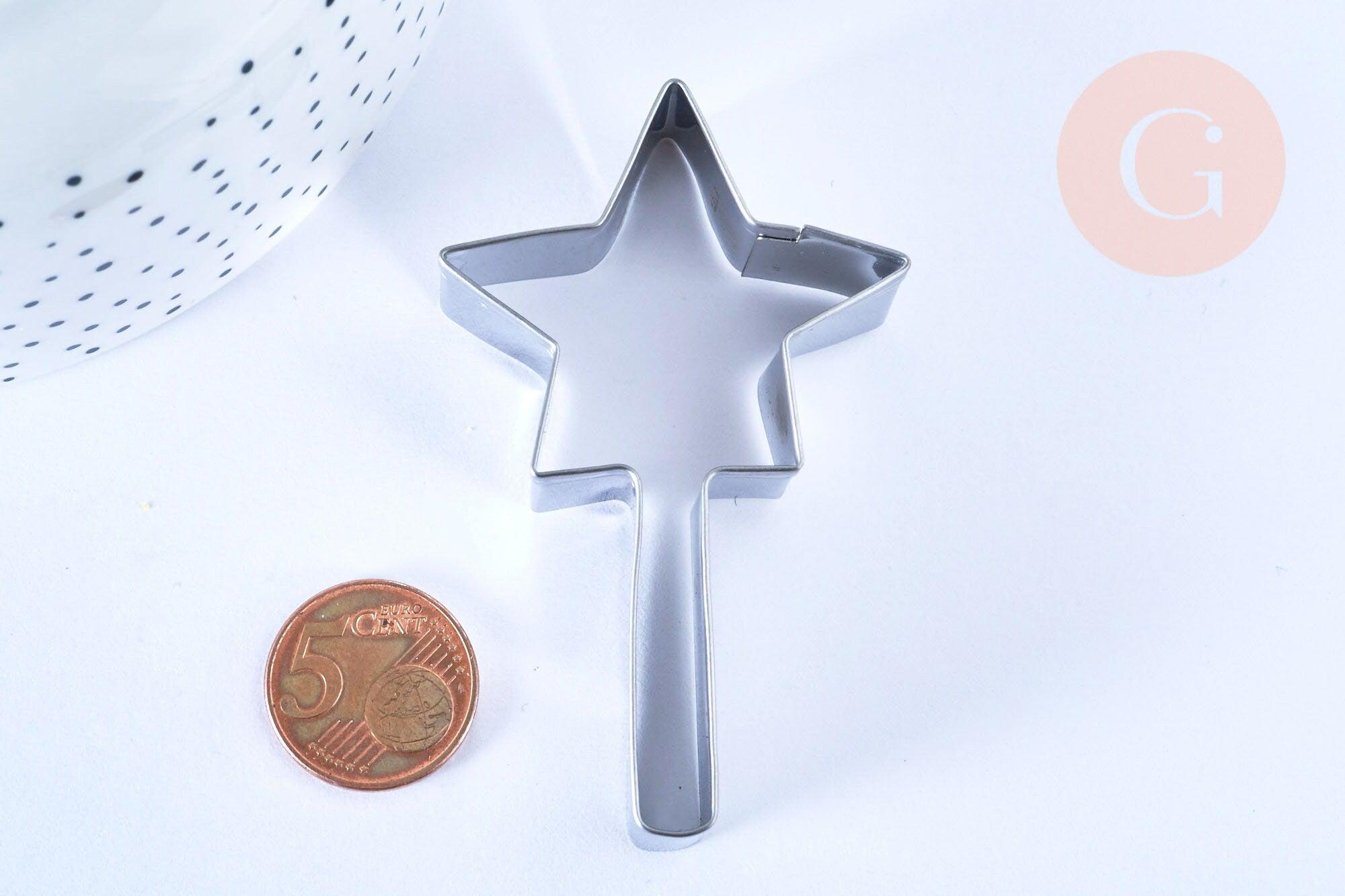 Gingerlily G4997 emporte-pièce baguette magique inox 7,4 cm x1