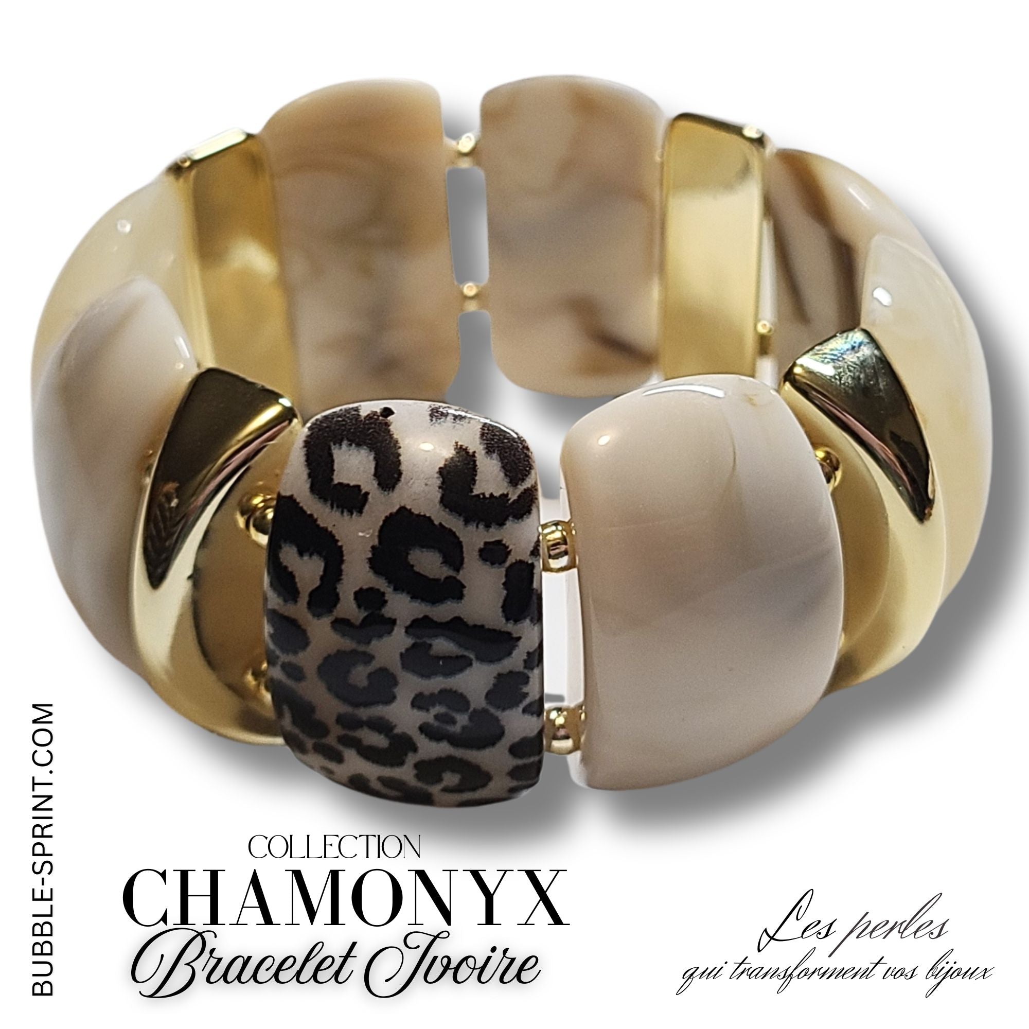 ARTSHOP Chamonyx palet dôme champagne marbré x1