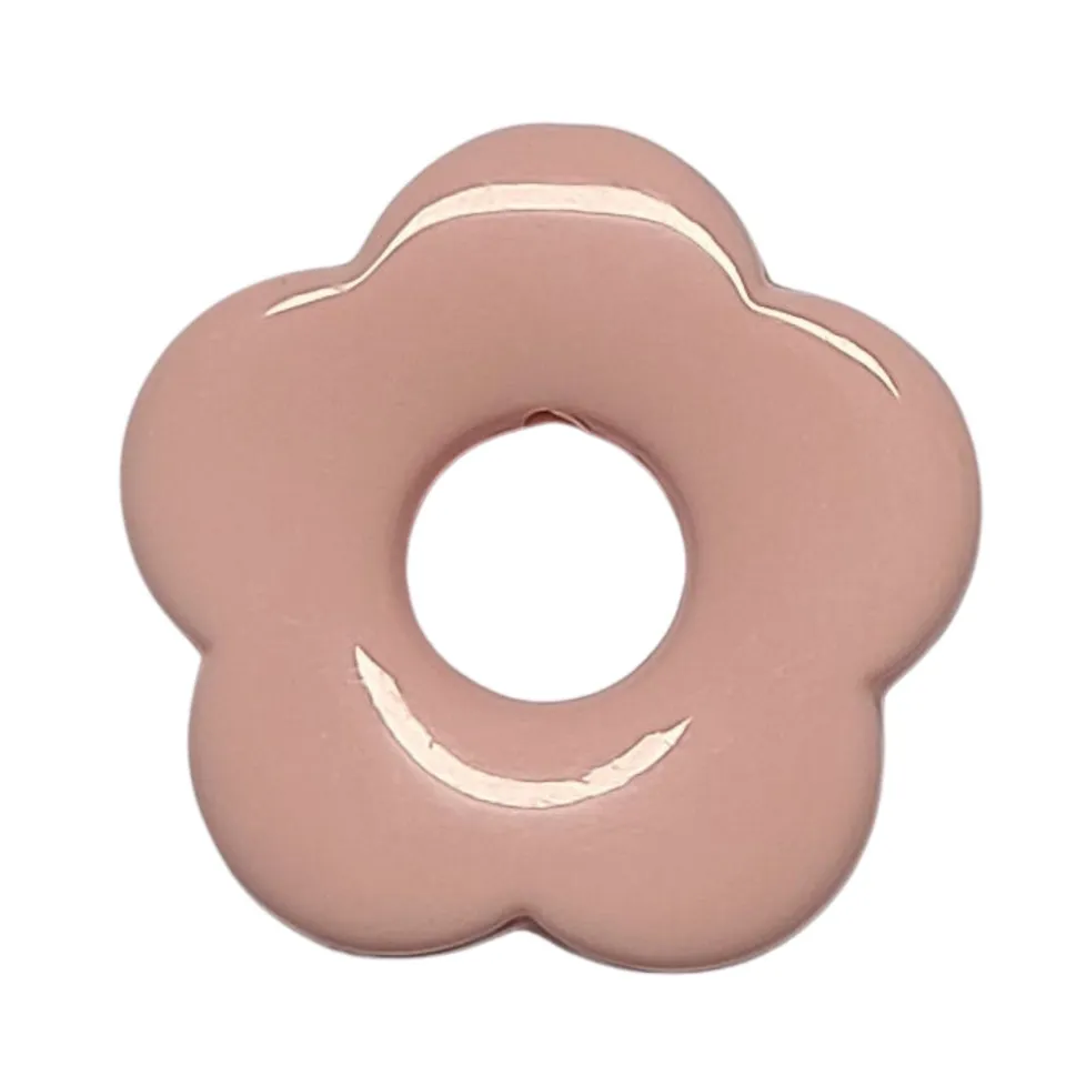 ARTSHOP Flower 18 Fleur Capucine rose 27mm lot 10