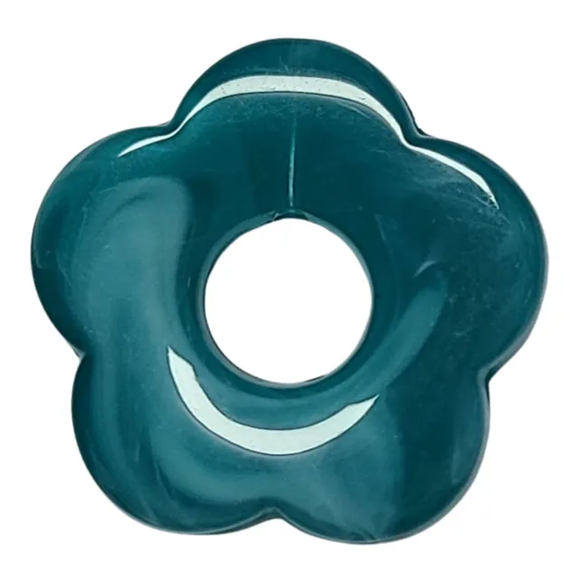 ARTSHOP Flower Power 34 fleur capucine teal 27mm x1