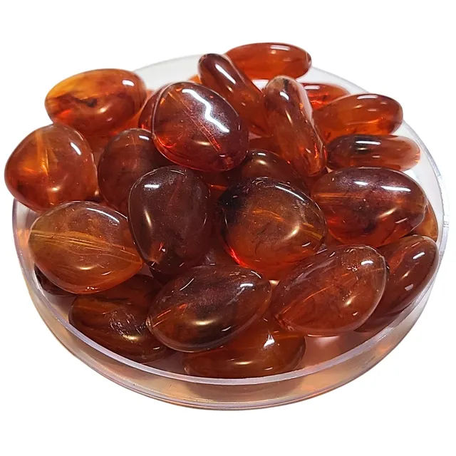 ARTSHOP Galets TIKA 29 Caramel marbré perle x1 acrylique