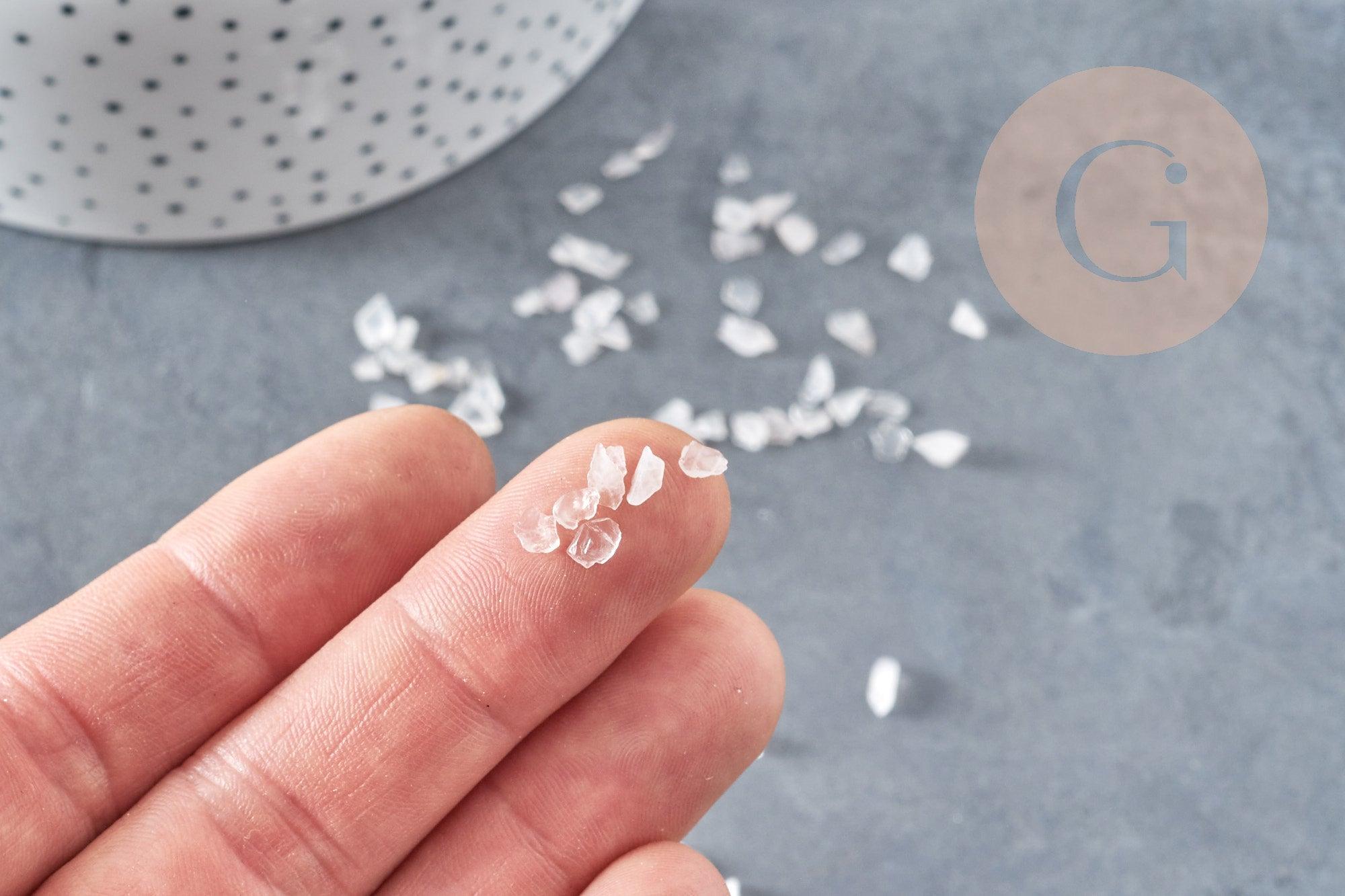 Gingerlily G9552 chips quartz rose naturel 2-8mm 20g