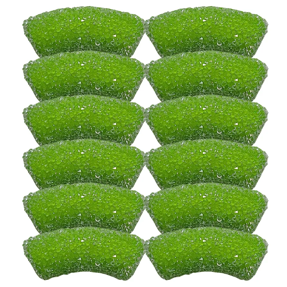 ARTSHOP Tubes Sucrés 442 Pomme Verte perle tube 14MM x1