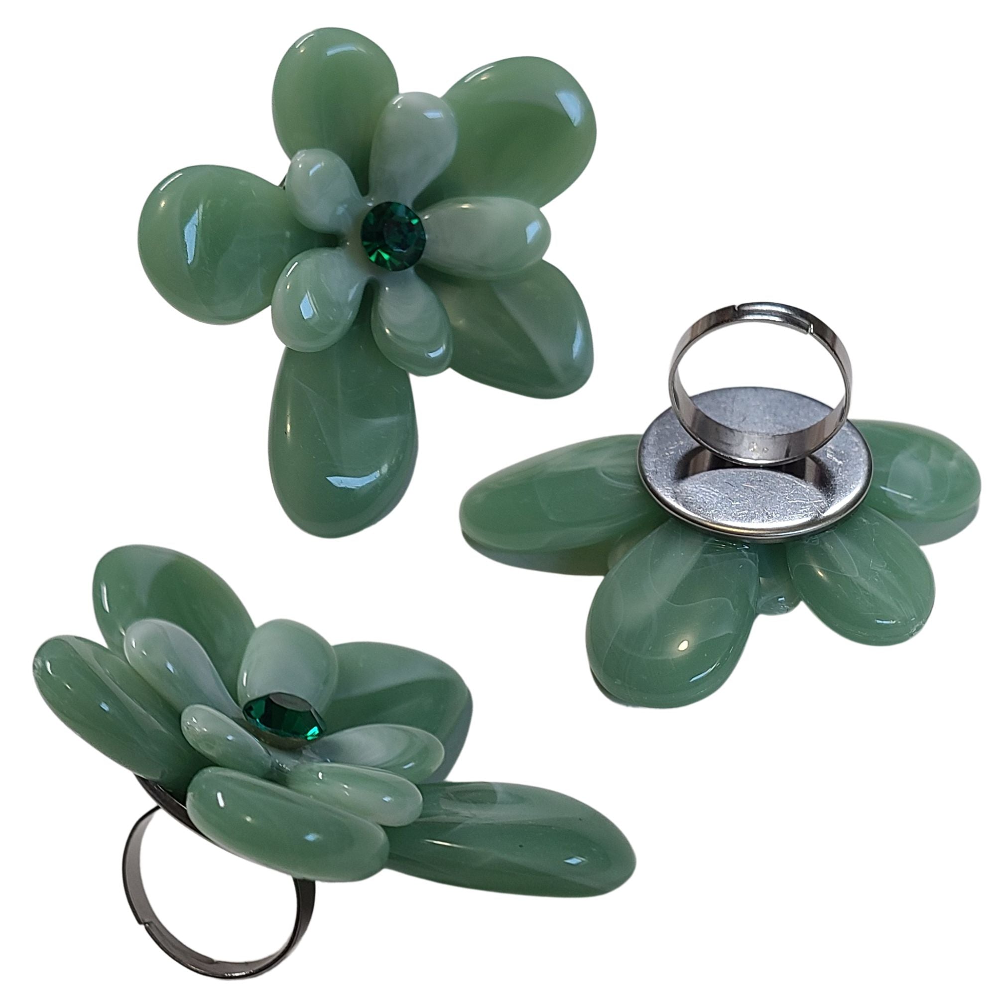 ARTSHOP Apprêts Anneau Bague Plateau 25MM Argent Réglable