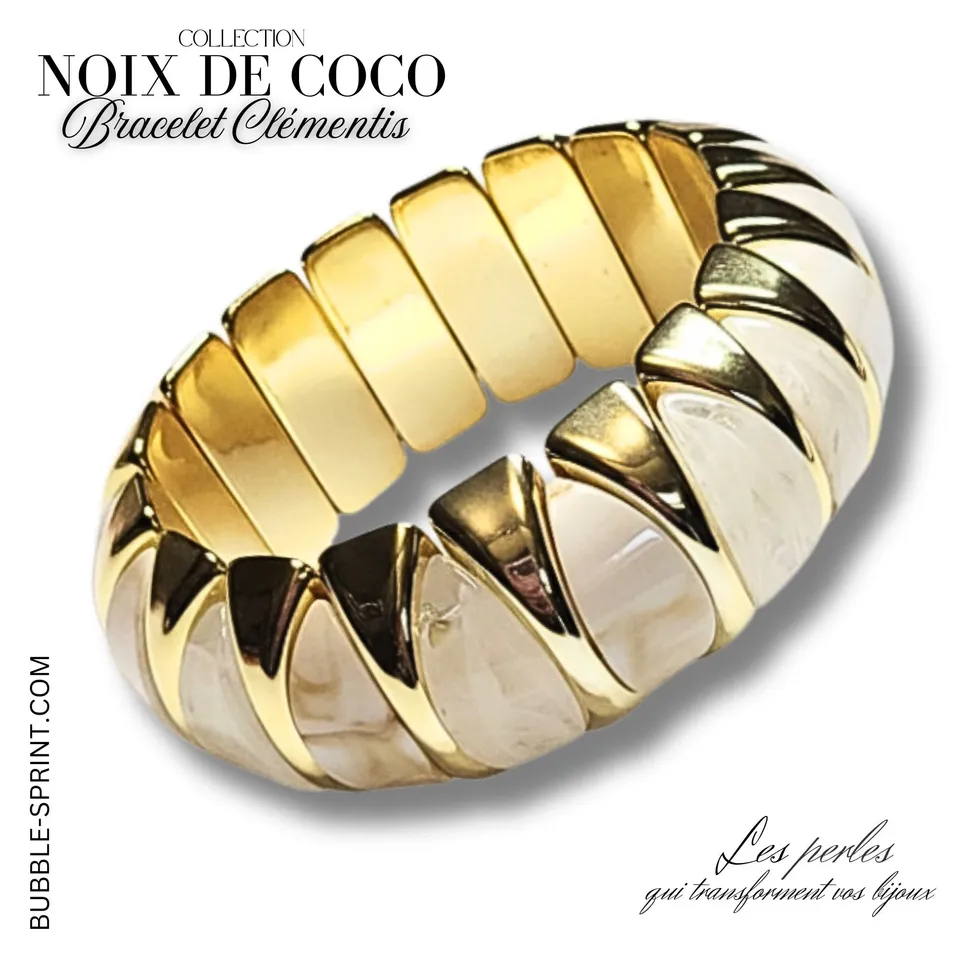 ARTSHOP CLEMENTIS Noix de Coco kit bracelet Clémentis