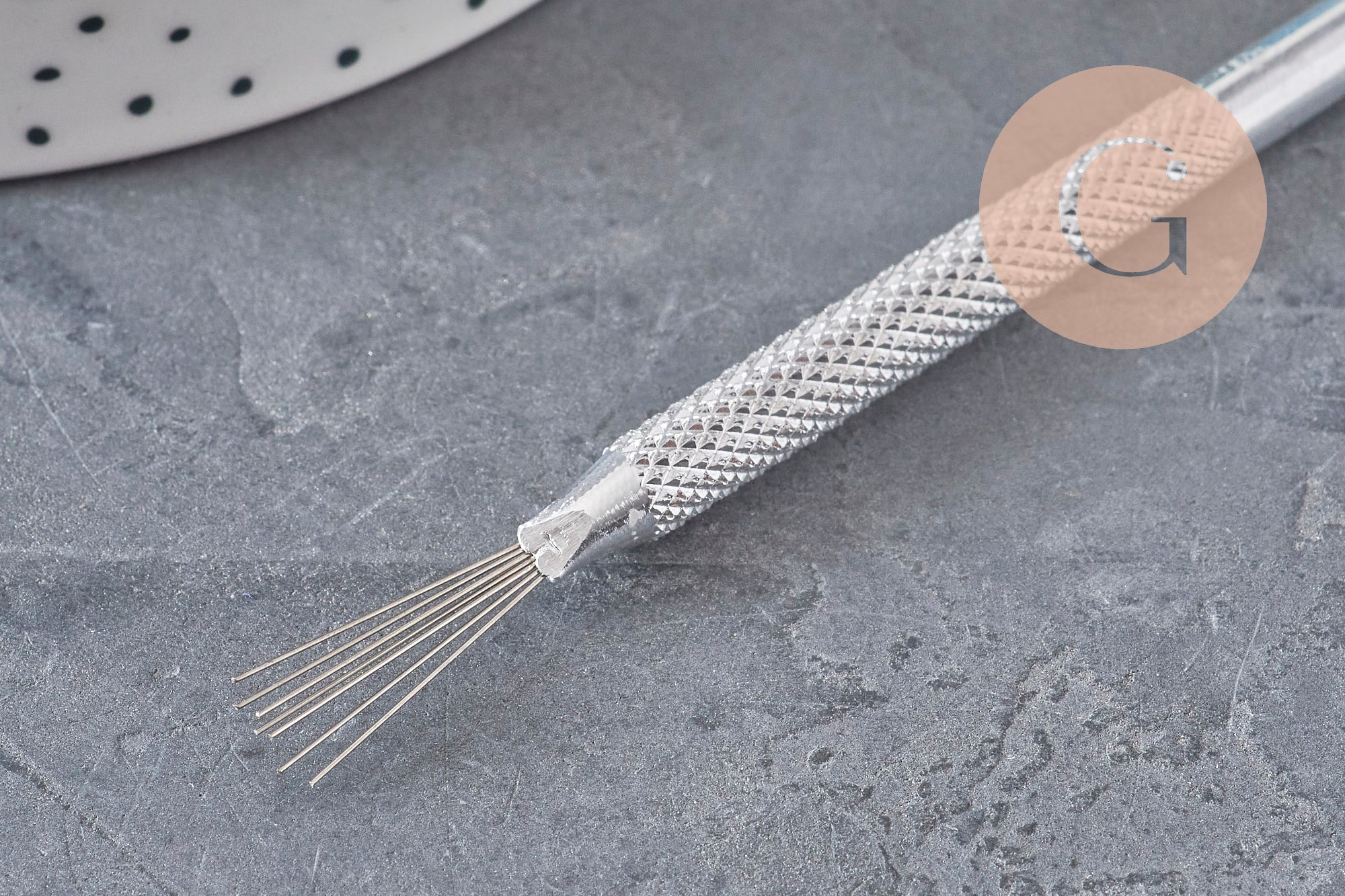 Gingerlily Loisirs Créatifs G11323 pinceau poterie fil métal x1