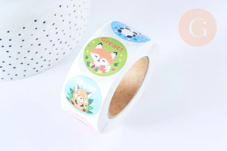 Gingerlily Autocollant G6637 encouragements anglais 25mm x500