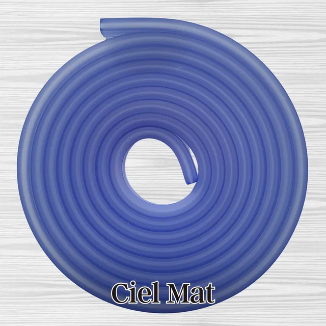 ARTSHOP Gummy tube silicone creux ciel mat 10 cm