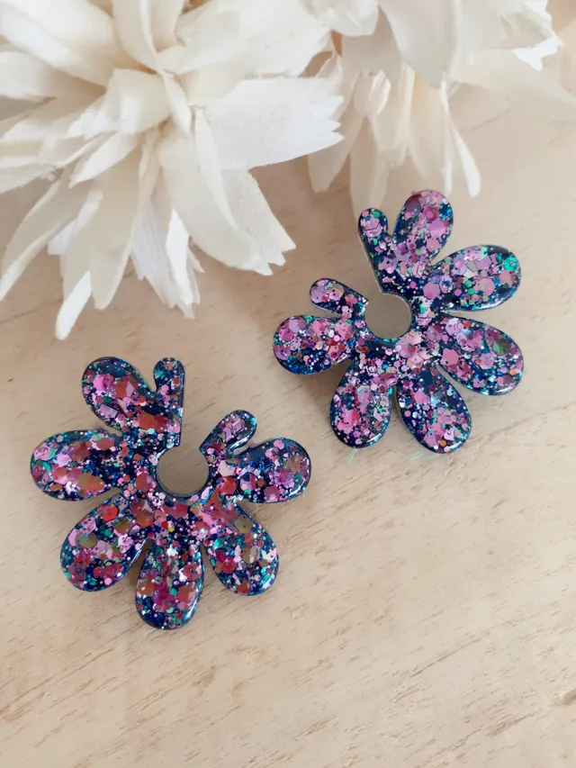 Little Hands Bijoux Marguerite boucles Cosmic Mermaid