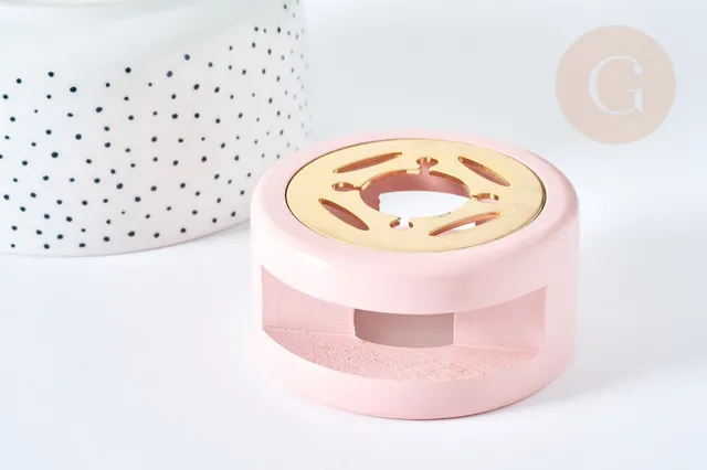 Gingerlily Four à cire cacheter G7676 rose doré x1