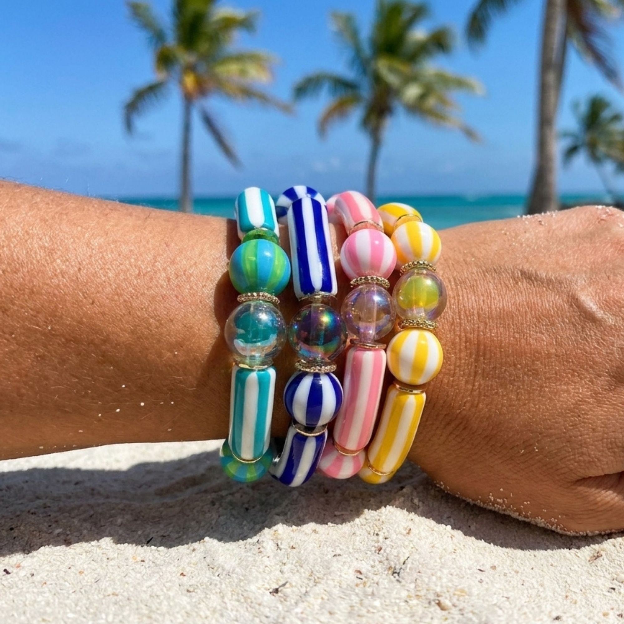 ARTSHOP Marinière Sea Life kit bracelet à faire 5,5cm