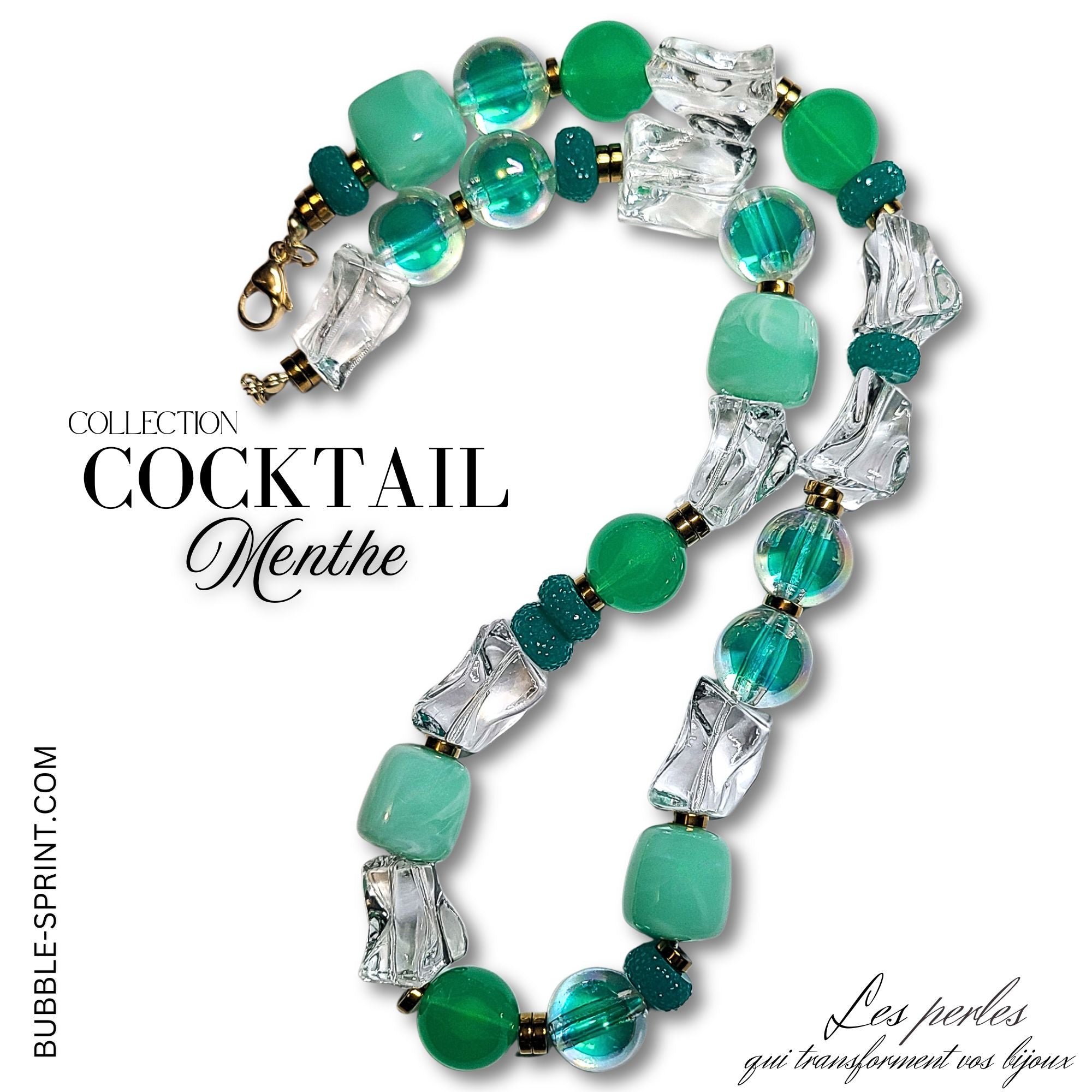 ARTSHOP COCKTAIL Collier Saveur Menthe kit à faire soi-même