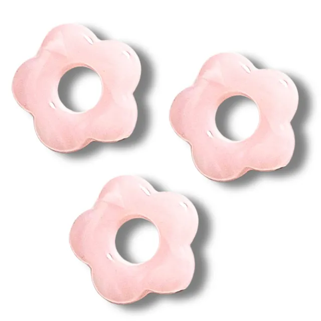 ARTSHOP Flower Power 10 fleur Baby Capucine rose 20 mm x1