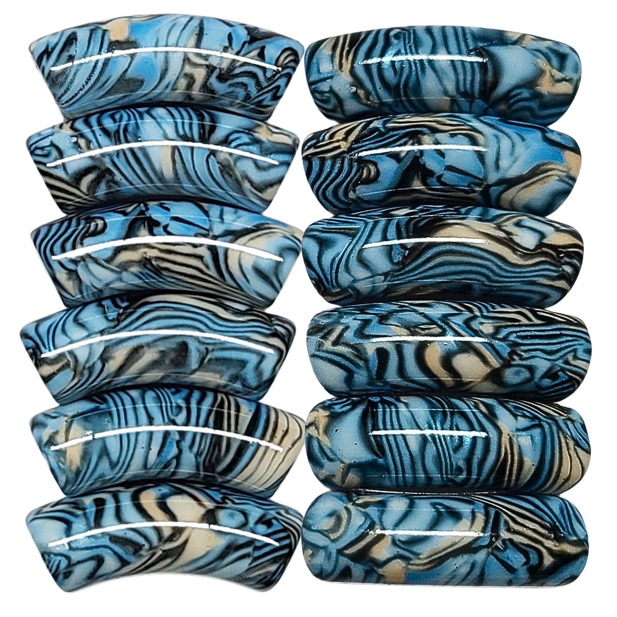 ARTSHOP Tubes DESIGN 1041 Ondulé tube bleu 12mm x1