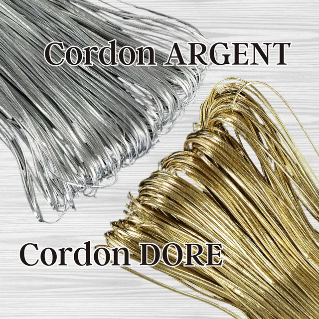 ARTSHOP Fils et Cordons cordon imitation chaîne argent 1 m