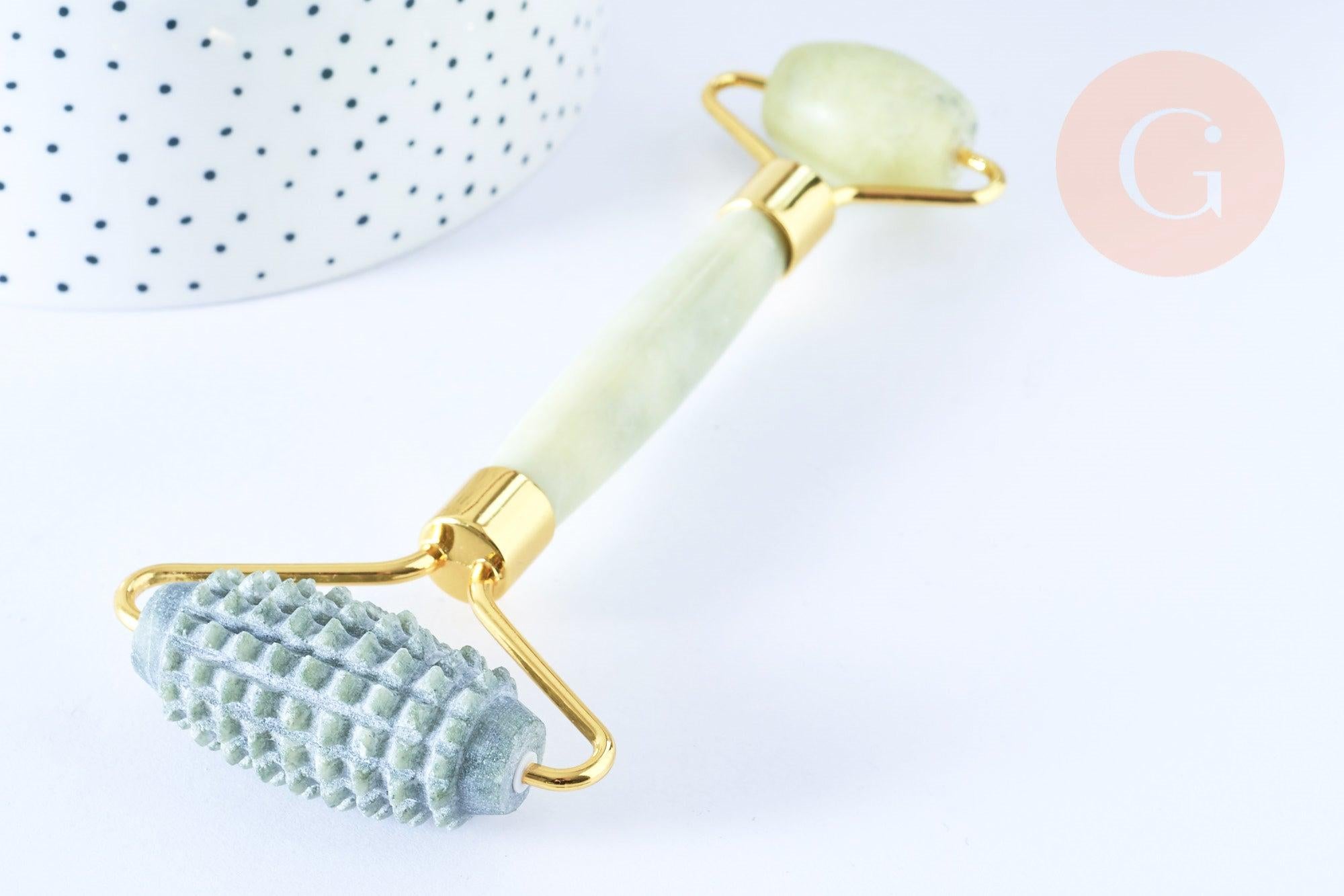 Gingerlily Accessoires beauté G7238 rouleau massage jade 14,3cm x1