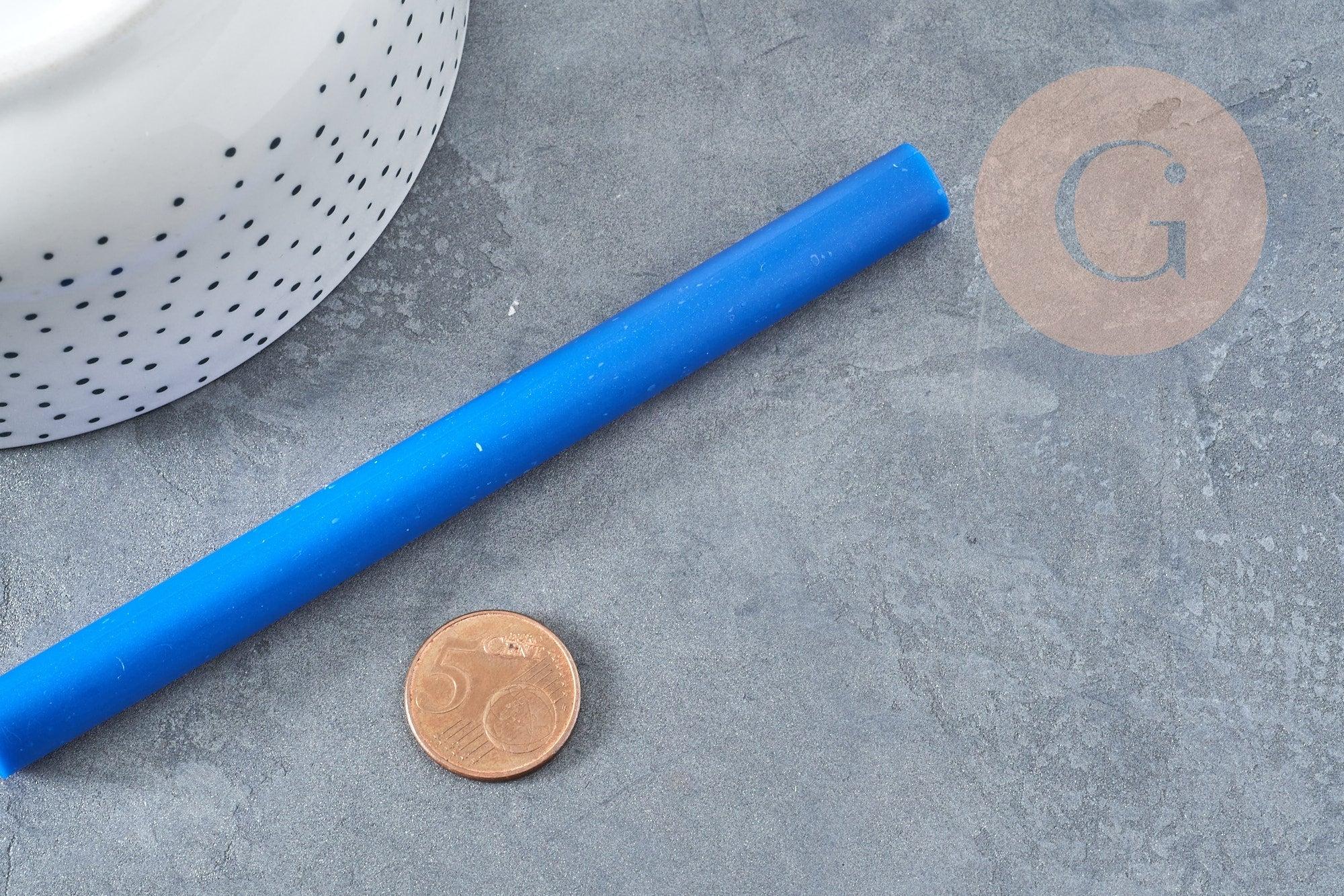 Gingerlily Bâton cire G8911 bleu roi nacré 135 mm