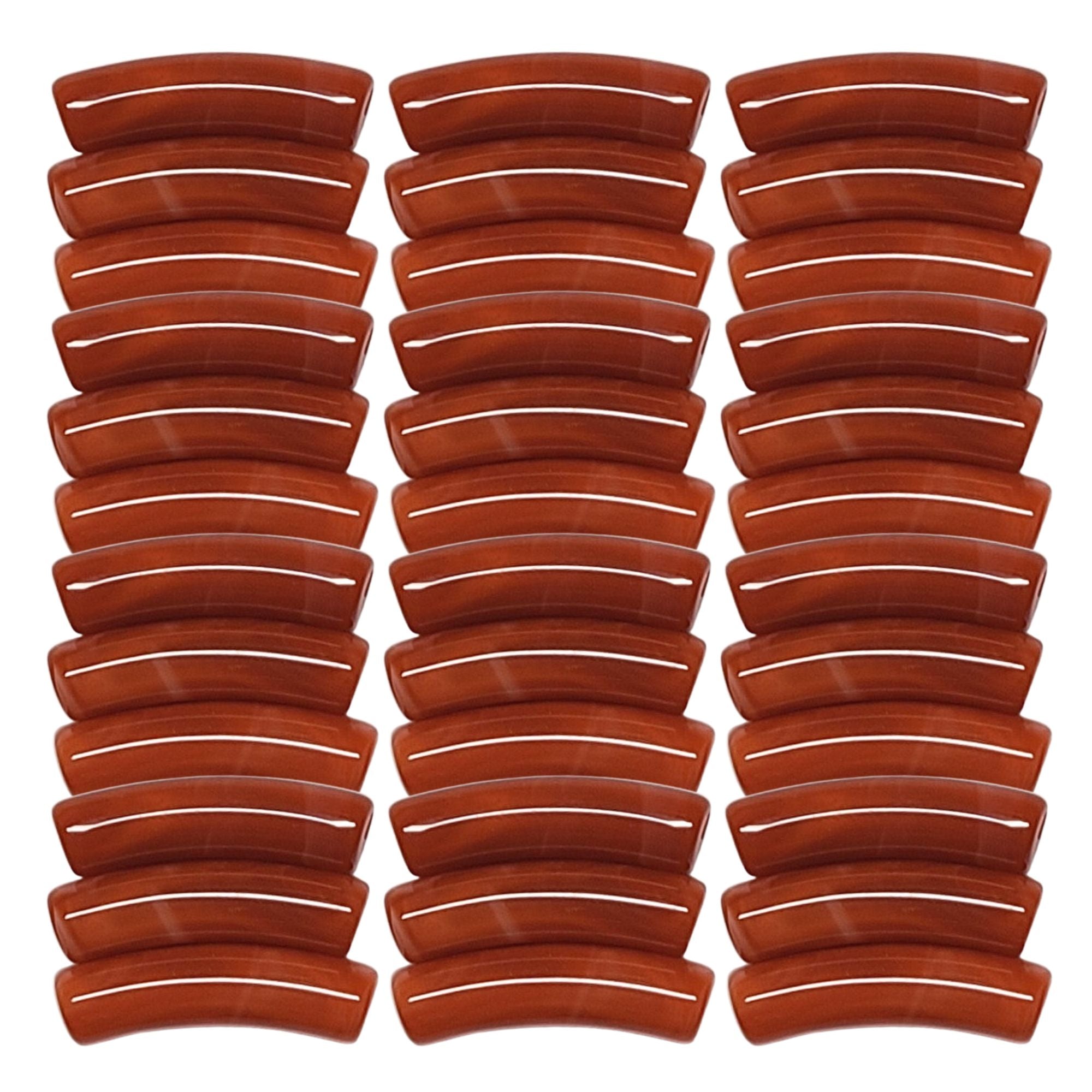 ARTSHOP TINY Tubes 10 perle tube Cornaline 5mm x10 fin