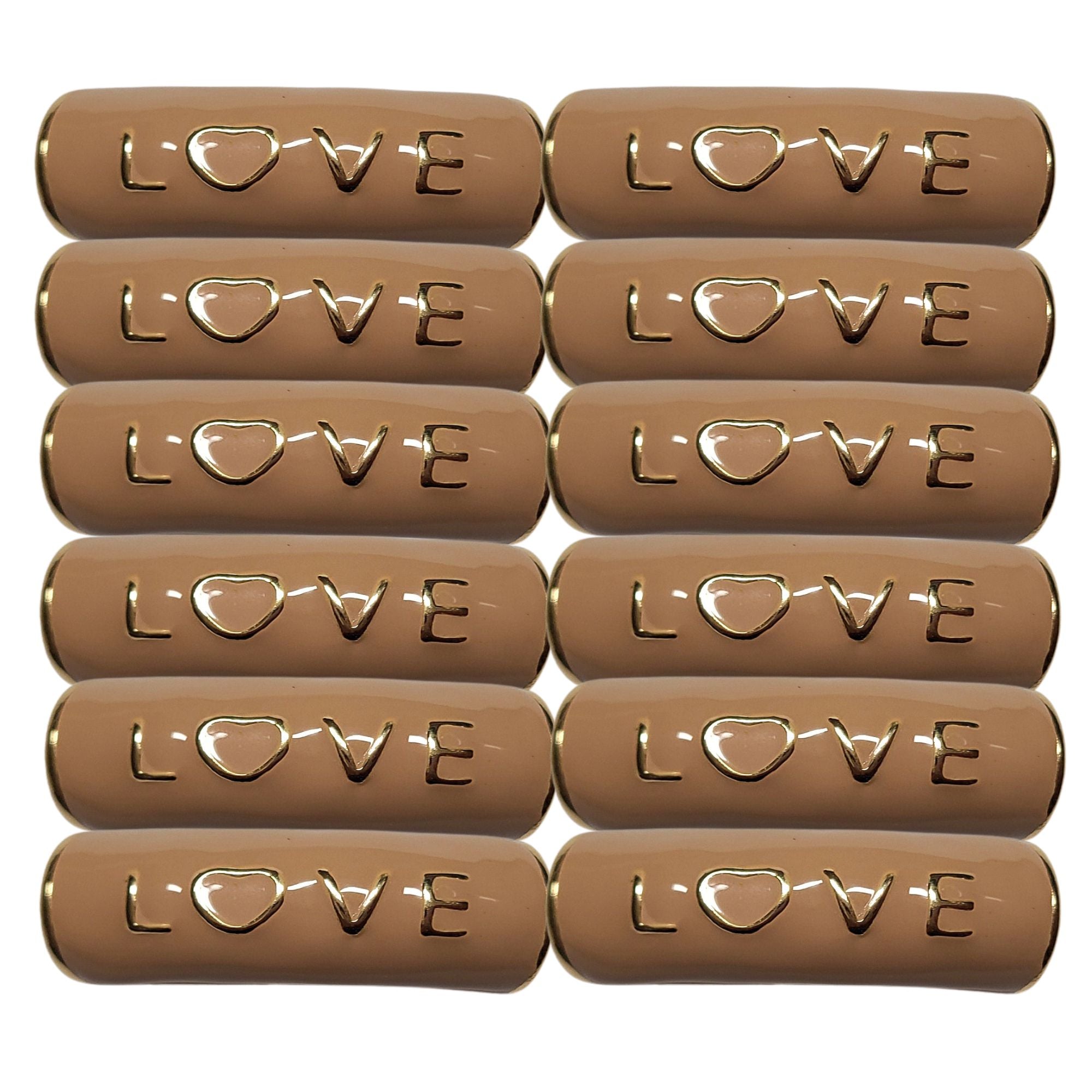 ARTSHOP Strass & Émaillés 331 tube LOVE Peach fuzz 12mm x1