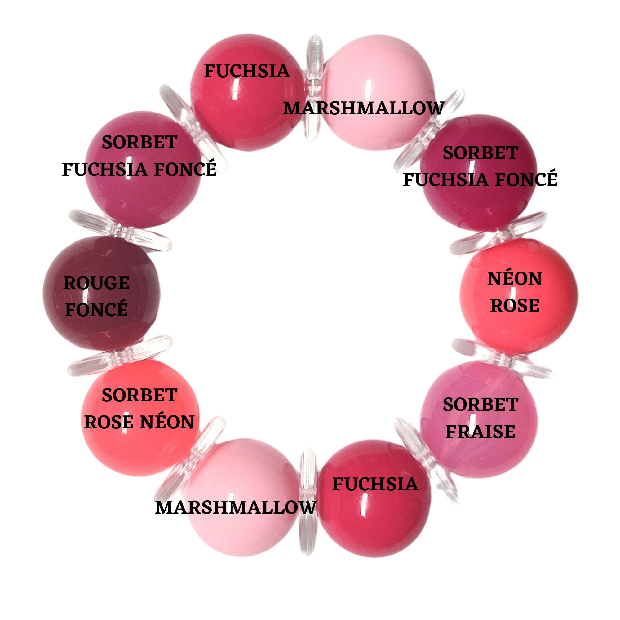 Artshop Bijoux en Kits Oasis Cerises n°1 kit bracelet