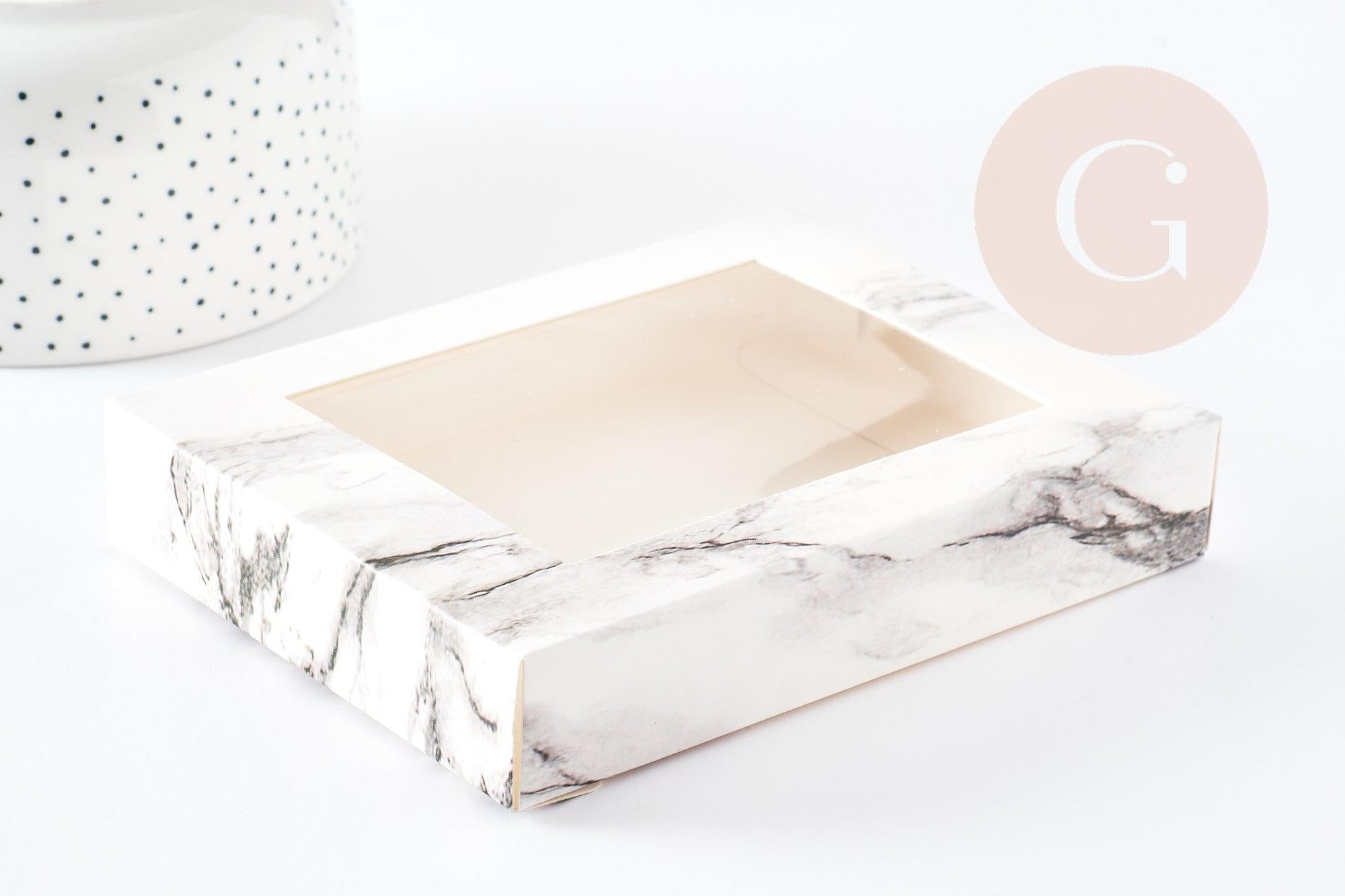 Gingerlily Accessoires G5108 pochette carton marbré 14,6 cm x1