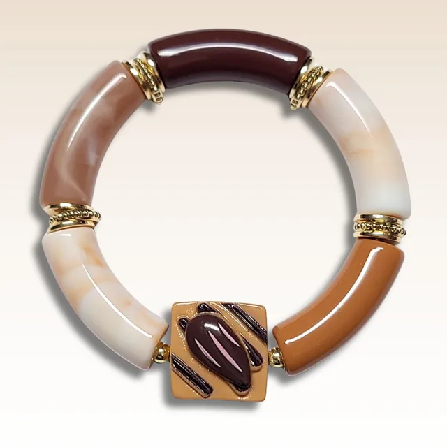 ARTSHOP Bijoux en KITS Kit bracelet Caramel amande