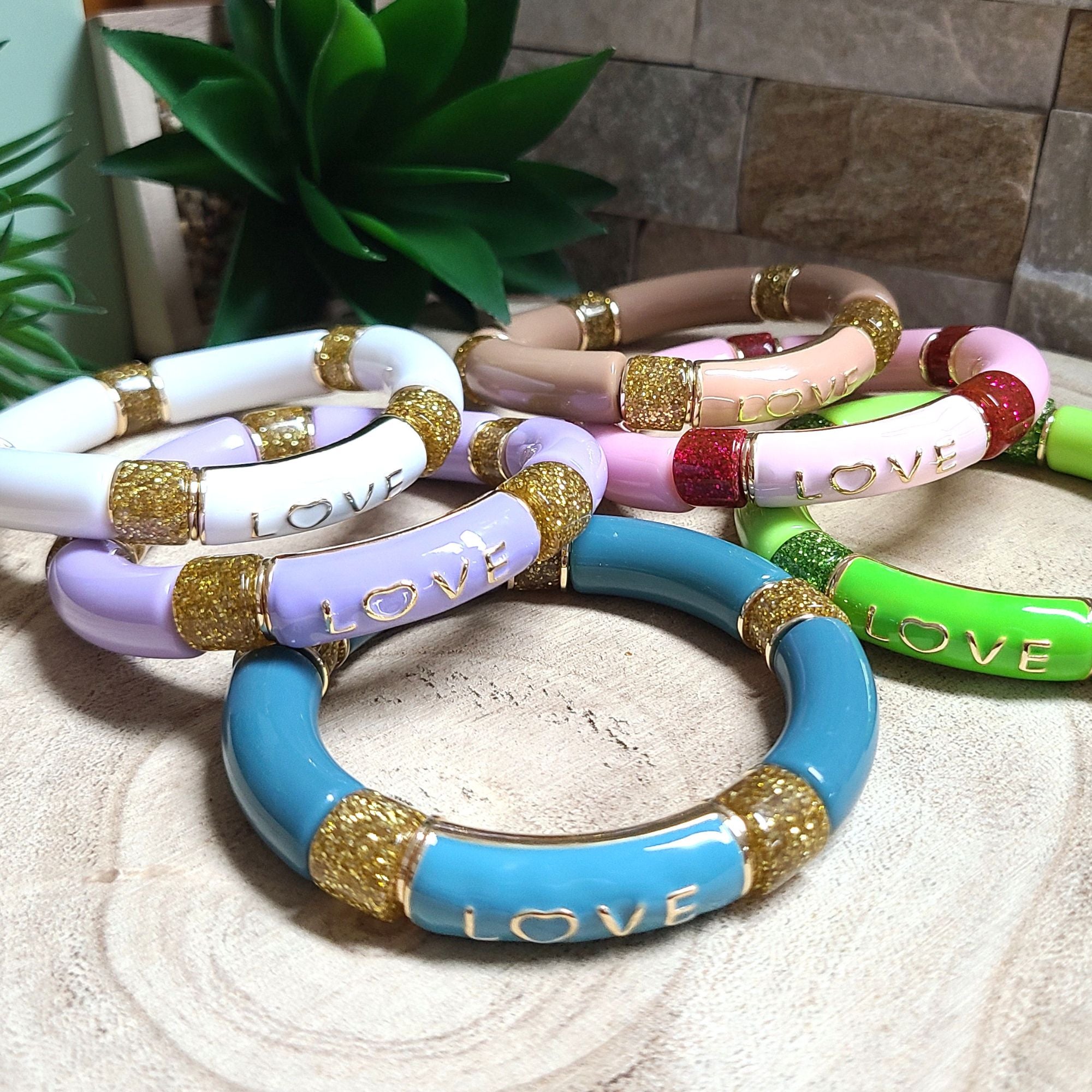 ARTSHOP 332 Tube LOVE Canard émaillé 12 mm x6