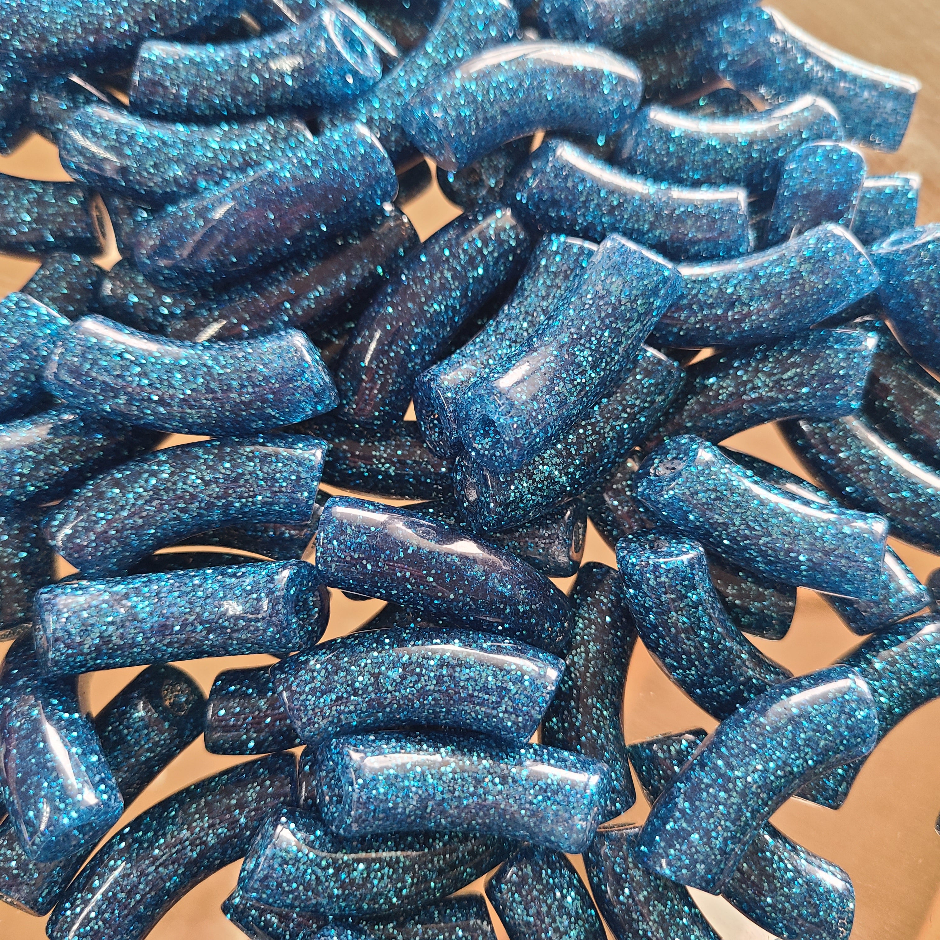 ARTSHOP Tubes Glitters 314 Curaçao 12MM perle tube x1