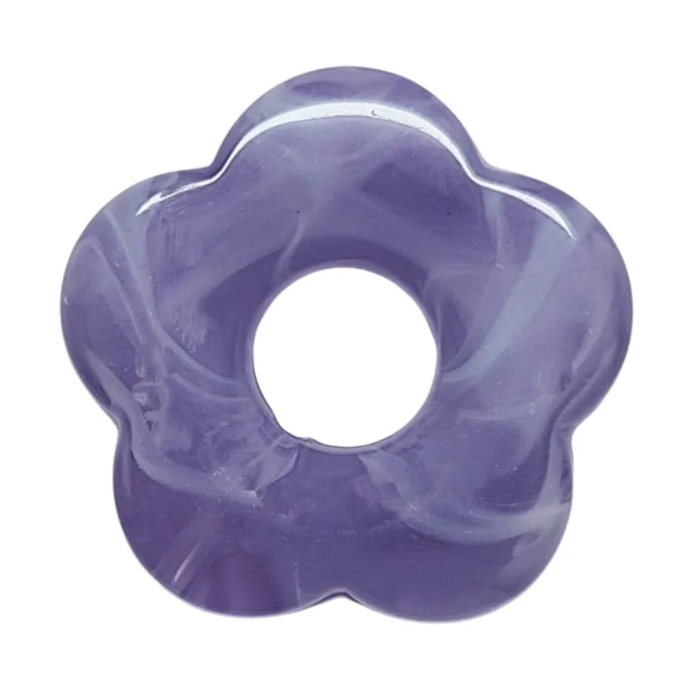 ARTSHOP Flower Power 77 fleur Capucine Glycine marbré 27mm