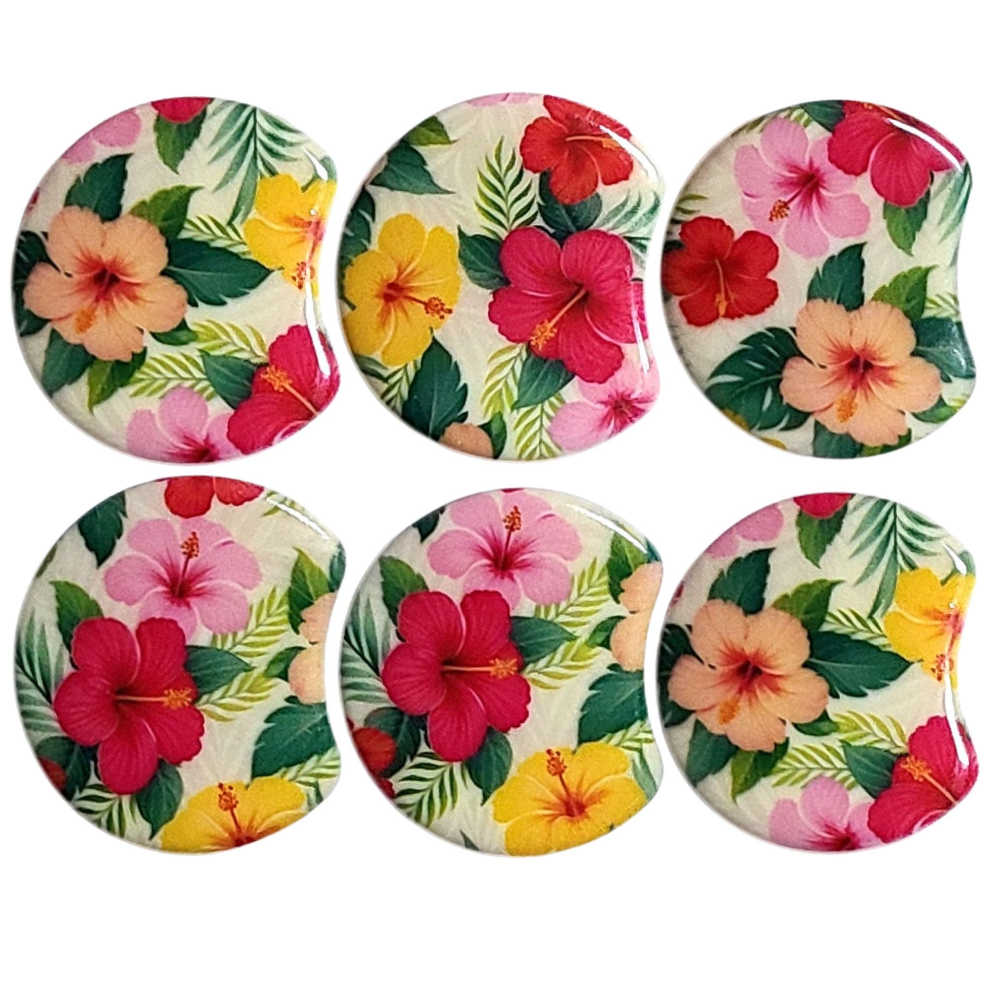 ARTSHOP Palets Lune Fleurs palet résine x1