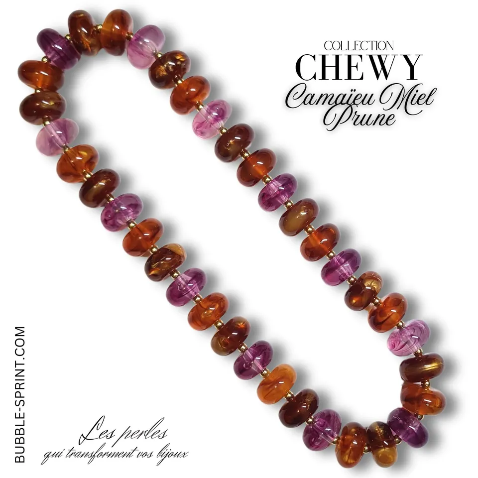 Artshop Chewy collier miel prune kit à faire soi-même